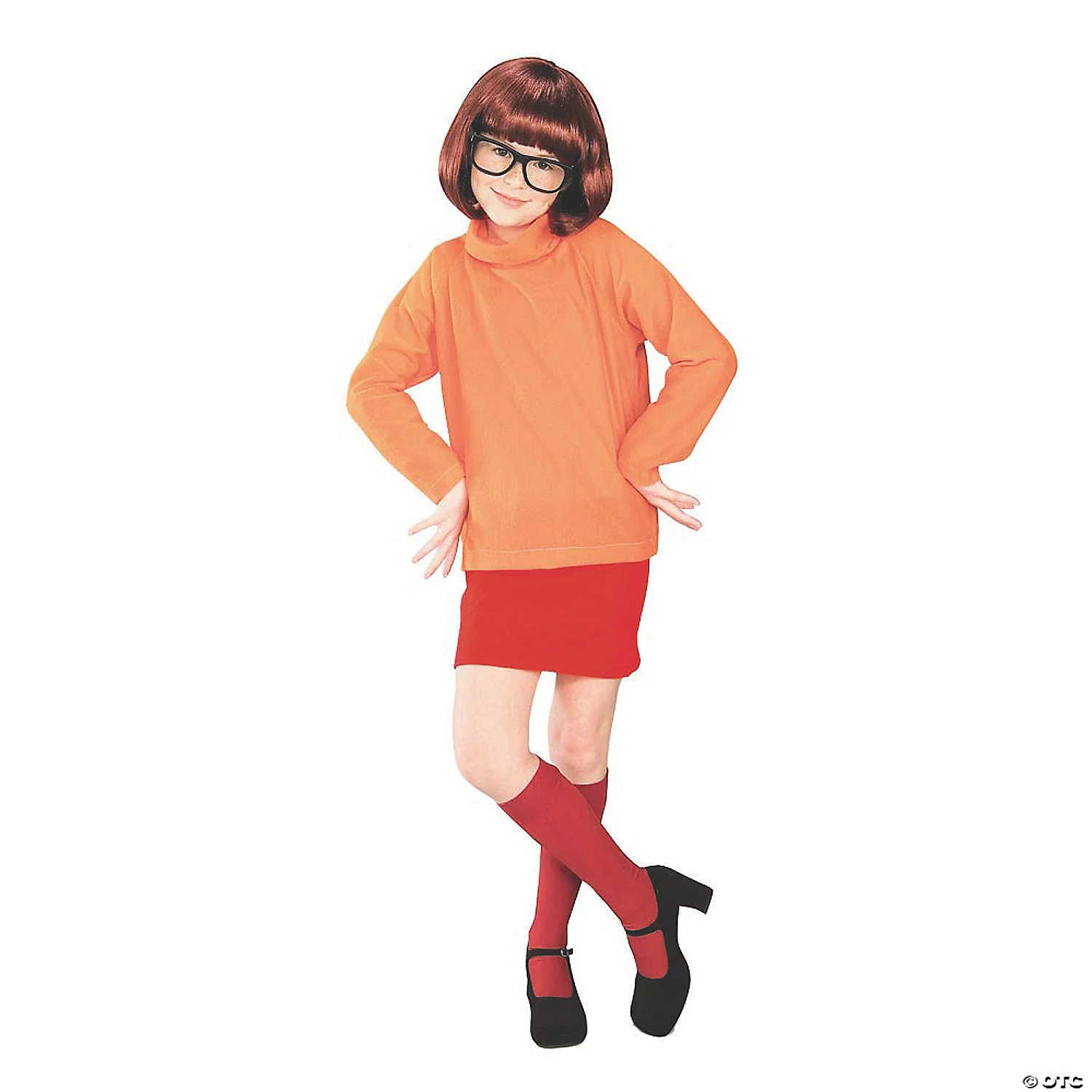 Girl's Scooby Doo Velma Costume - Large
