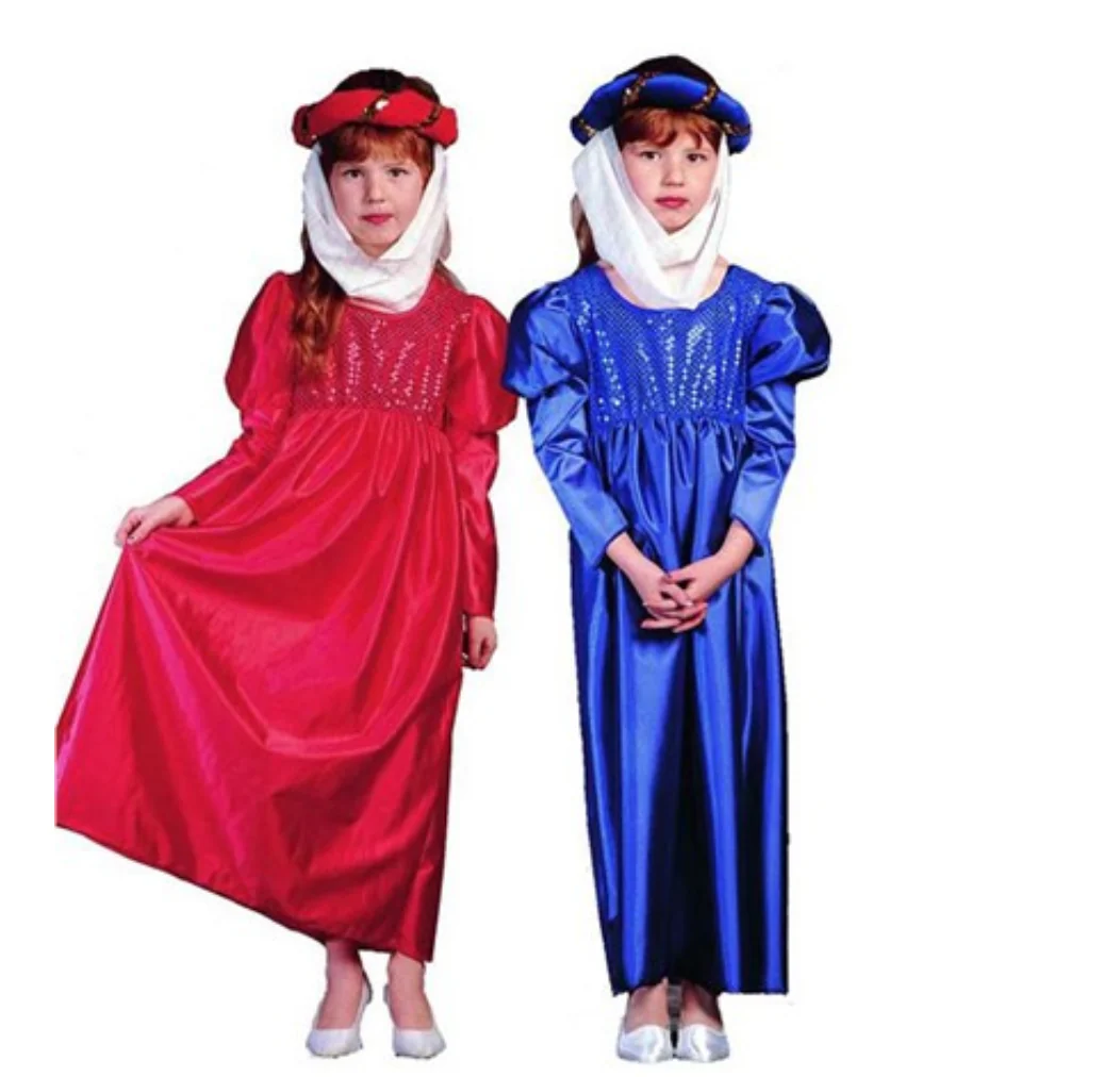 Renaissance Maiden Child Costume