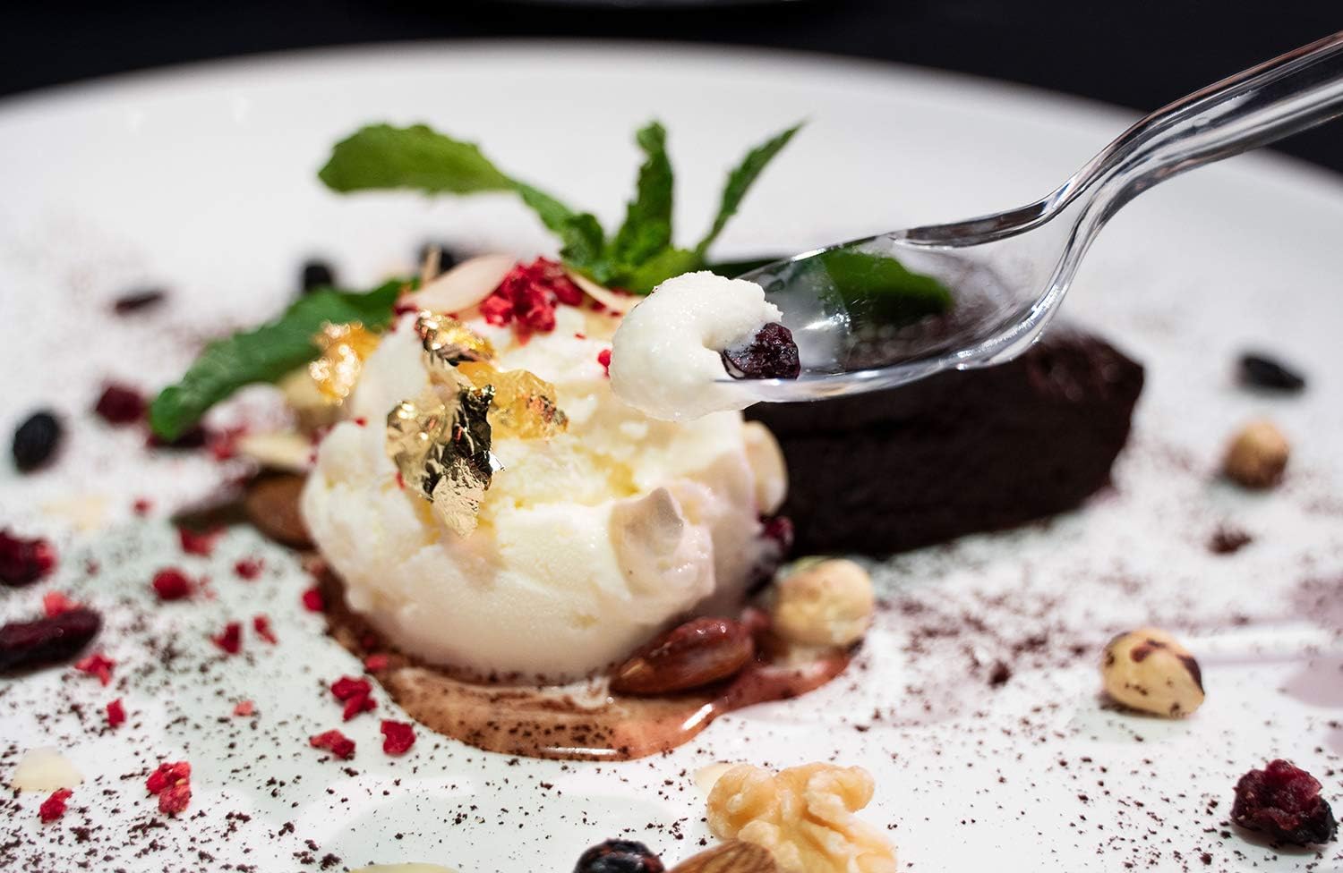 POSATE Clear Knives, Heavy-Duty Crystal (100 Knives)