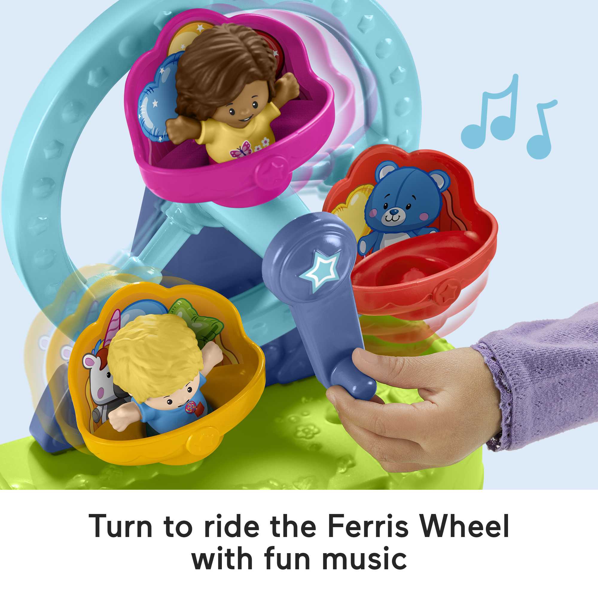 Fisher-Price Little People Carnival Playset With Ferris Wheel & Figures For Toddlers