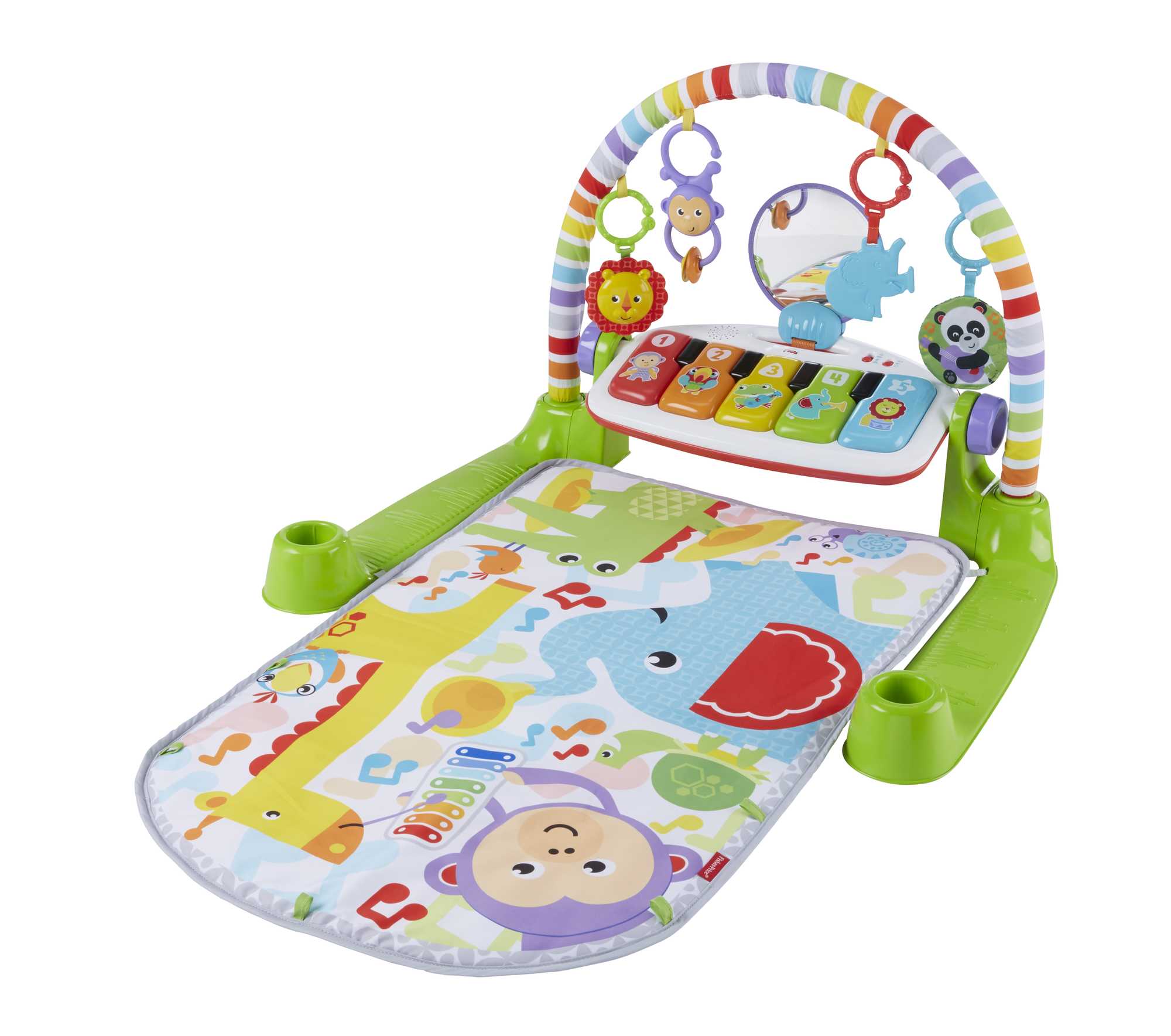 Fisher-Price Deluxe Kick & Play Piano Gym - French Version