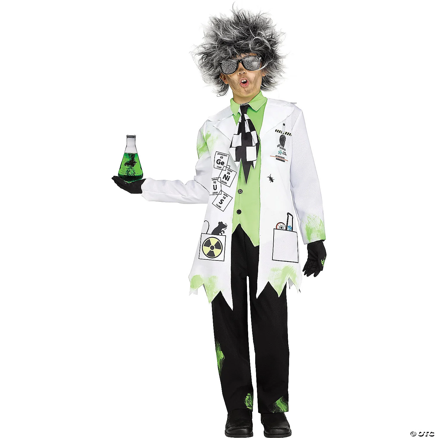 Boy's Mad Scientist Costume