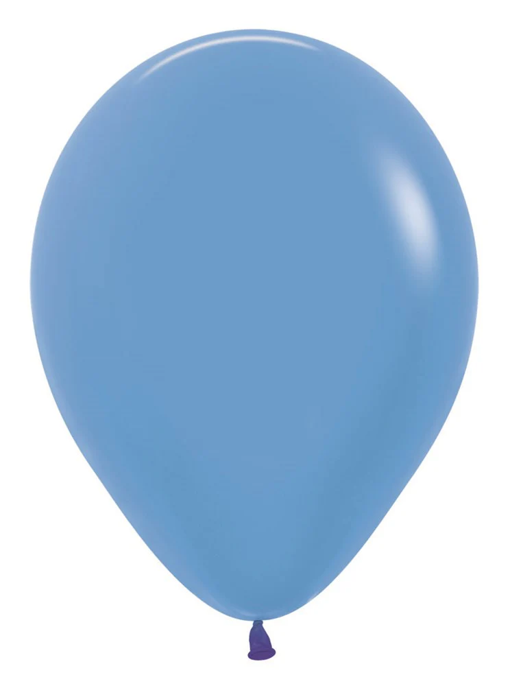 11 inch Sempertex Neon Blue Latex Balloons 100ct