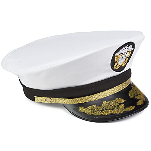Admiral Navy Captain Hat