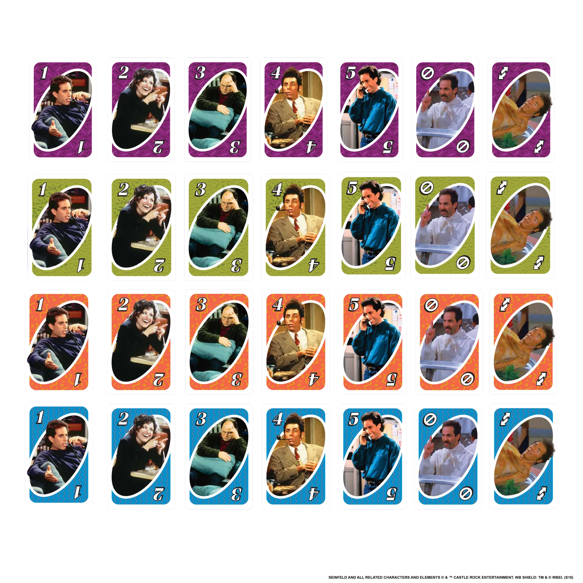 UNO Seinfeld Card Game