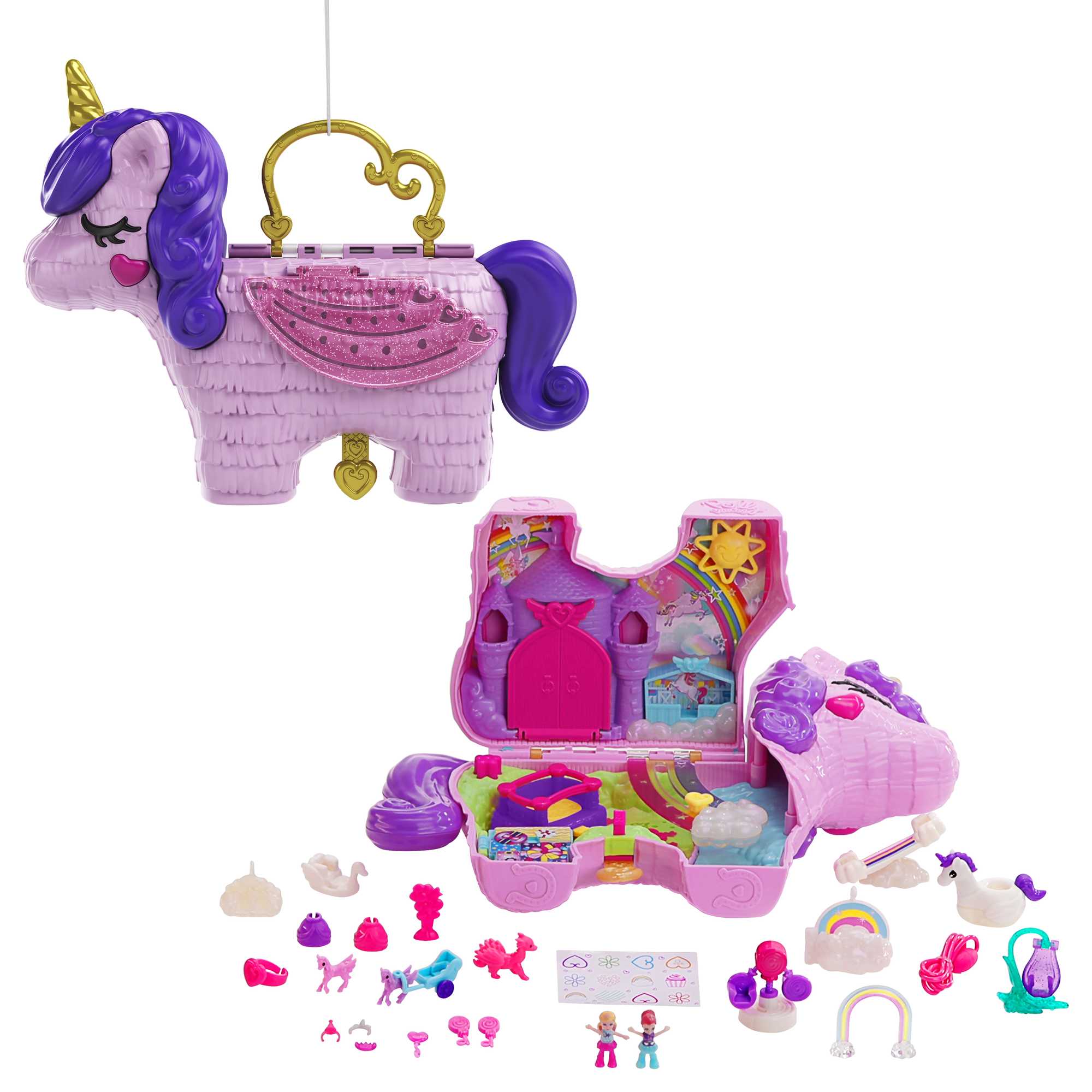 Polly Pocket Unicorn Party Playset