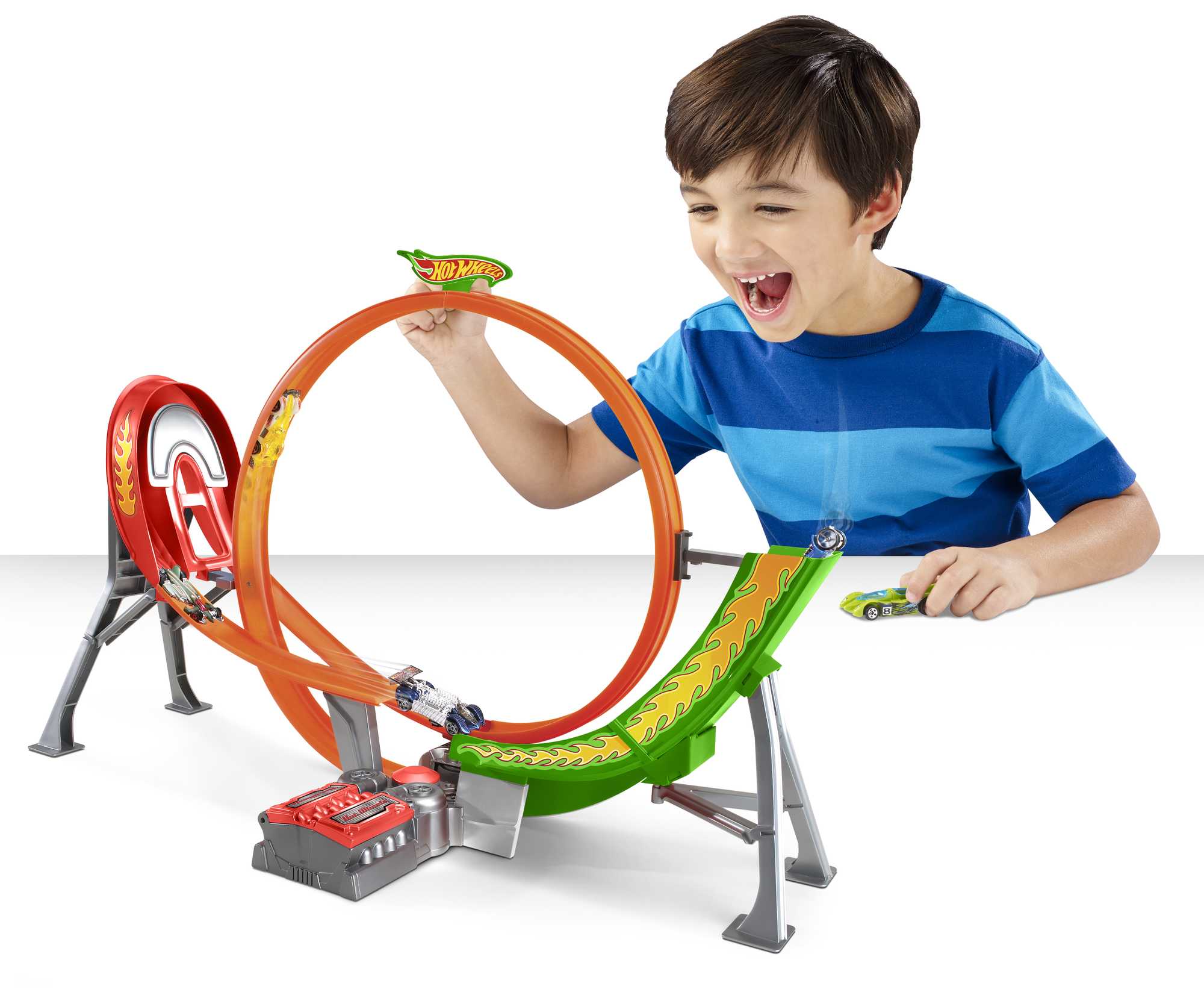 Hot Wheels Power Shift Raceway Track Set