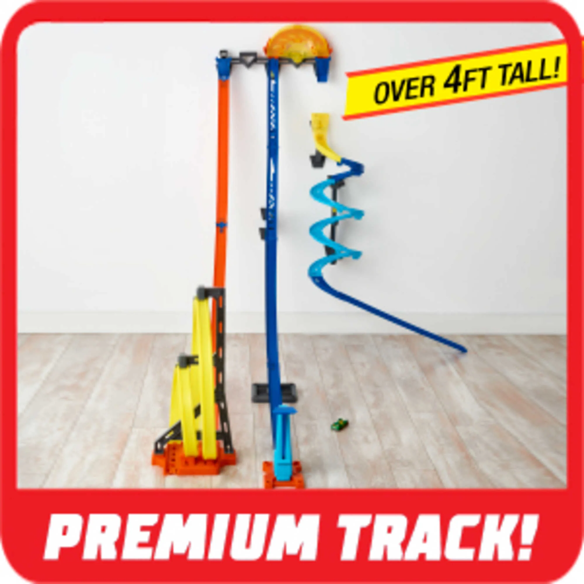Hot Wheels Track Builder Vertical Launch Kit With 3-Configurations, Age 5+