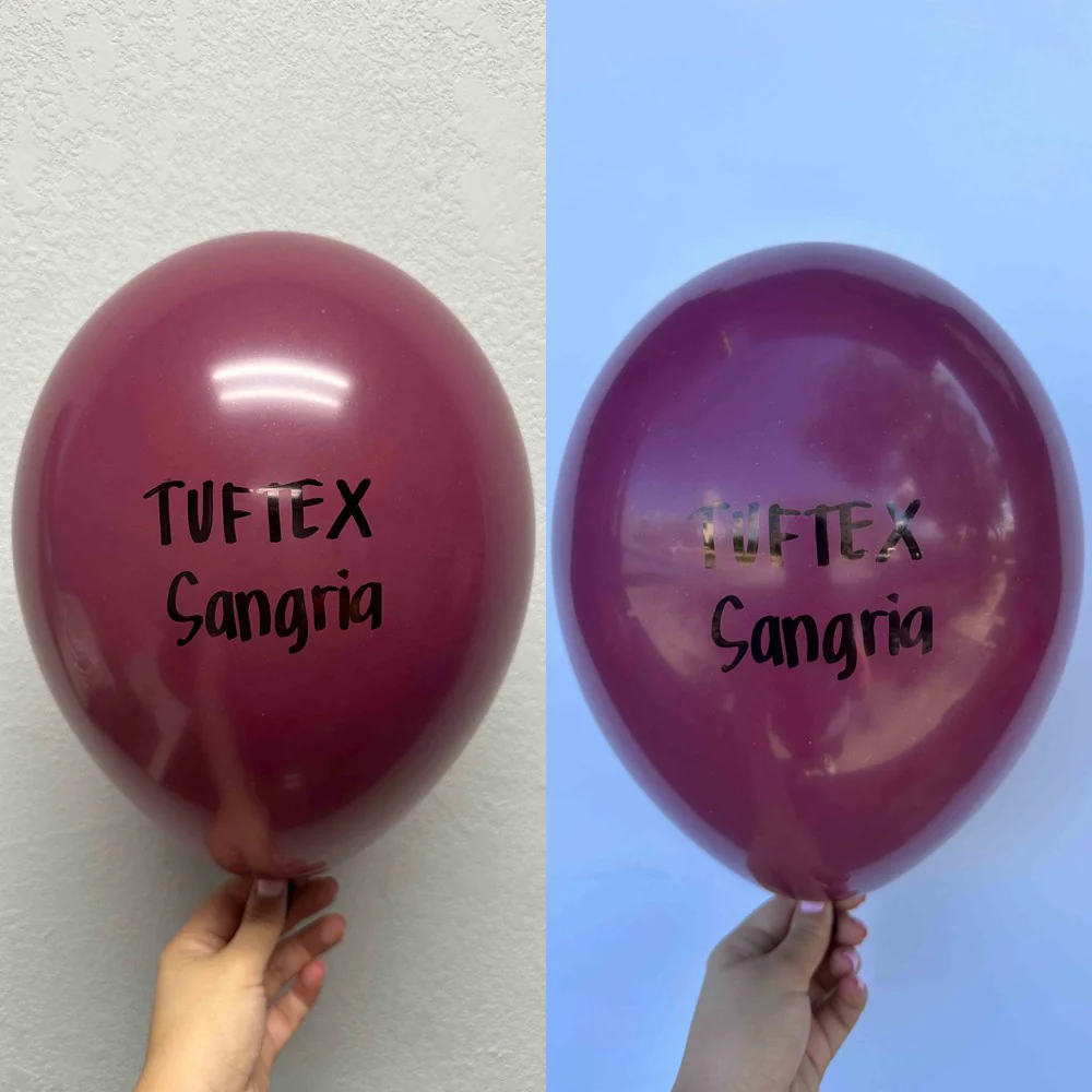 Tuftex Sangria 17 inch Latex Balloons 25ct