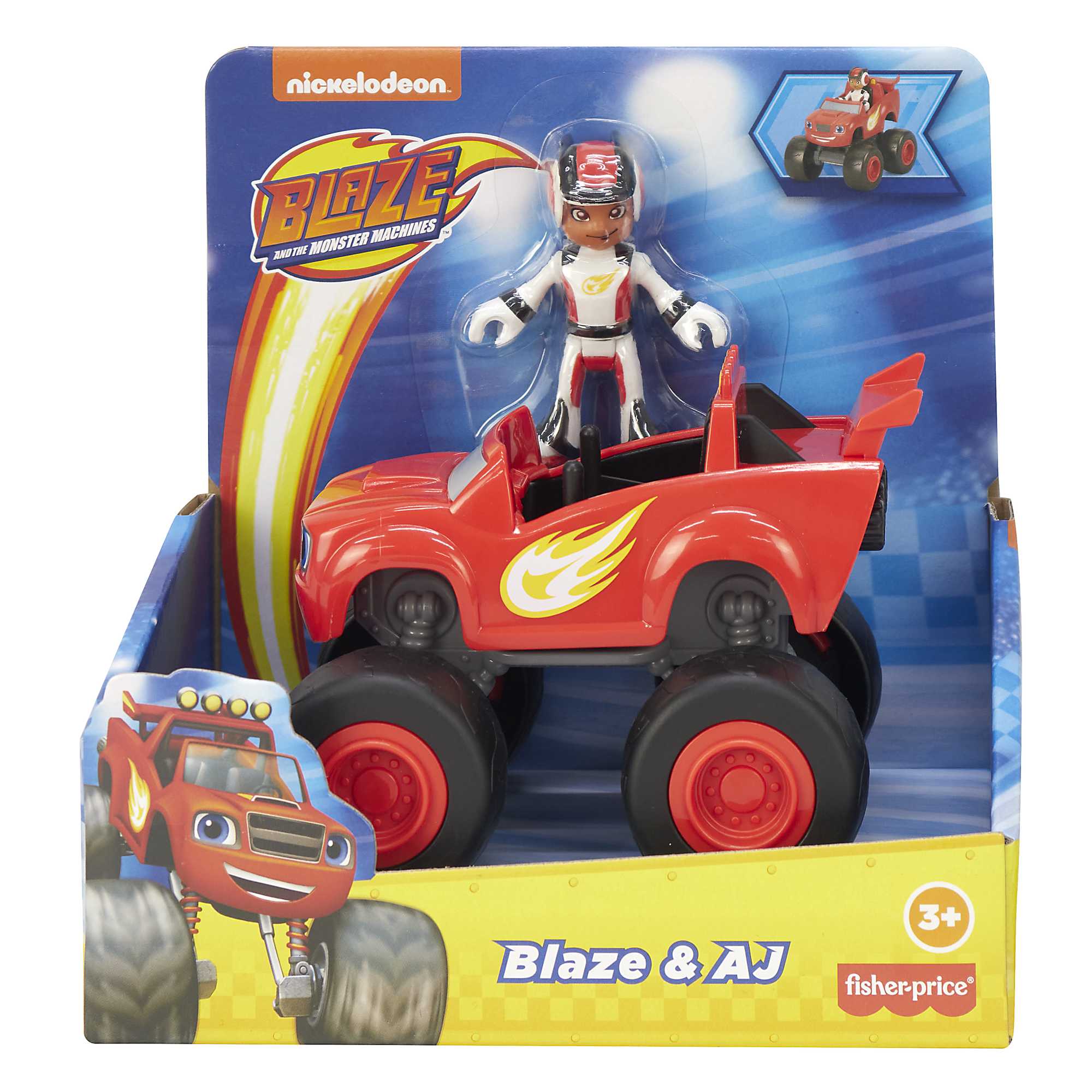Fisher-Price Nickelodeon Blaze And the Monster Machines Blaze & Aj