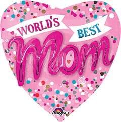 Anagram Mother's Day Best Mom 36in Foil Balloon