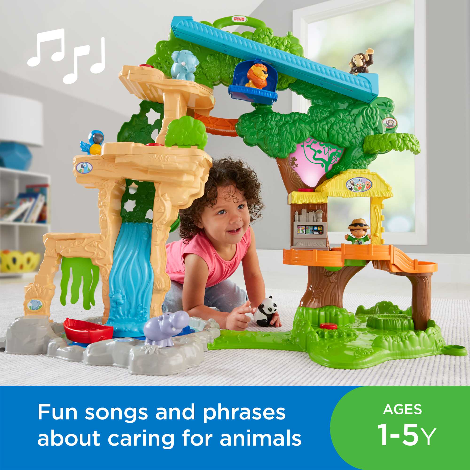 Little People Share & Care Safari Playset