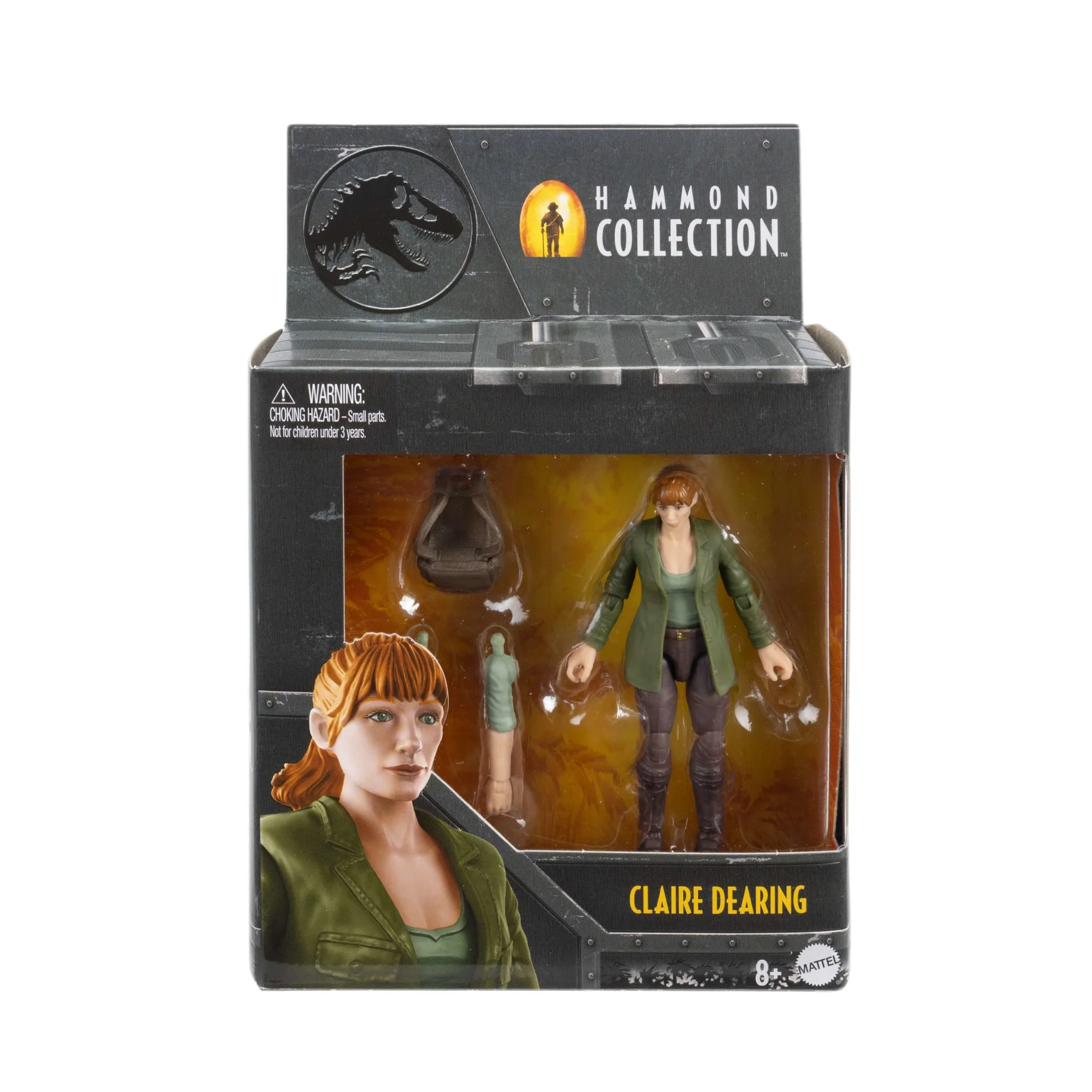 Jurassic World Hammond Collection Claire Dearing Action Figure With Accessories, 3.75 Inch Scale