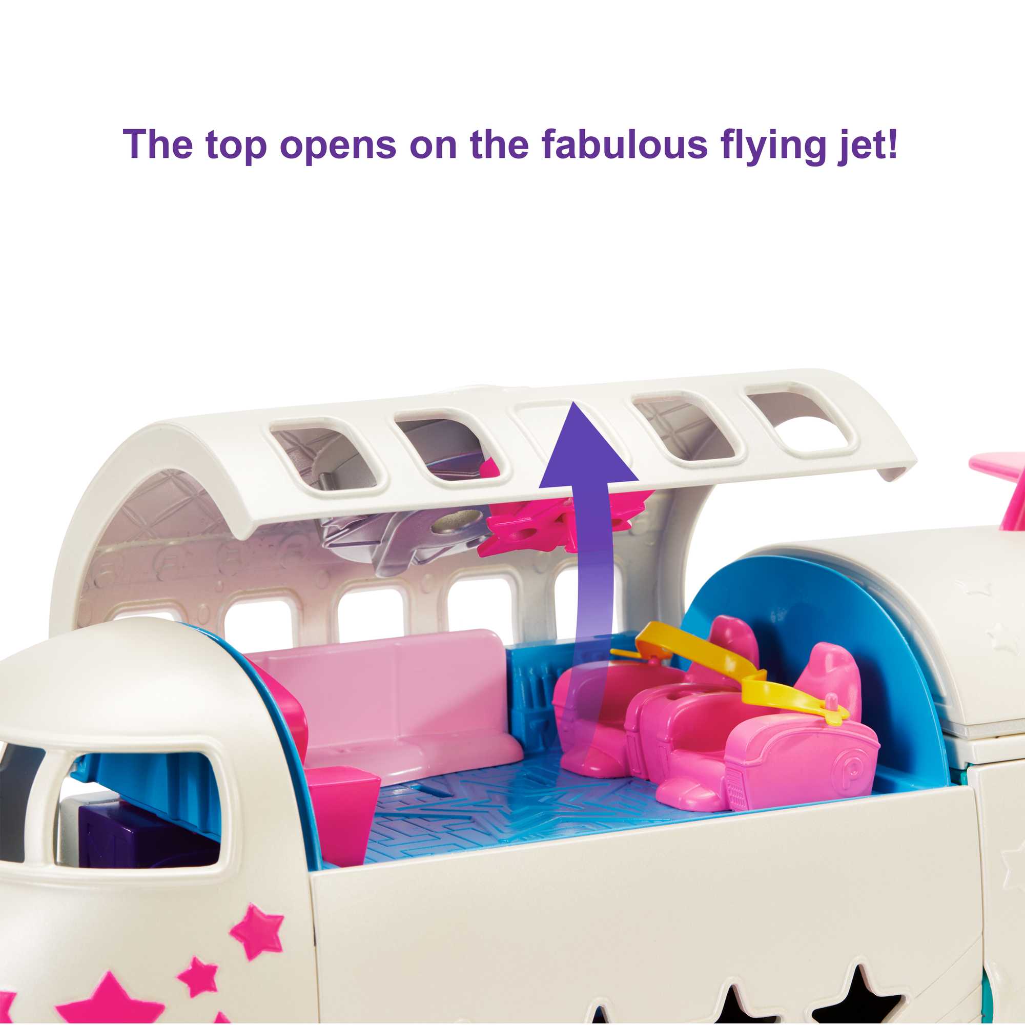 Polly Pocket Flying Fabulous Jet