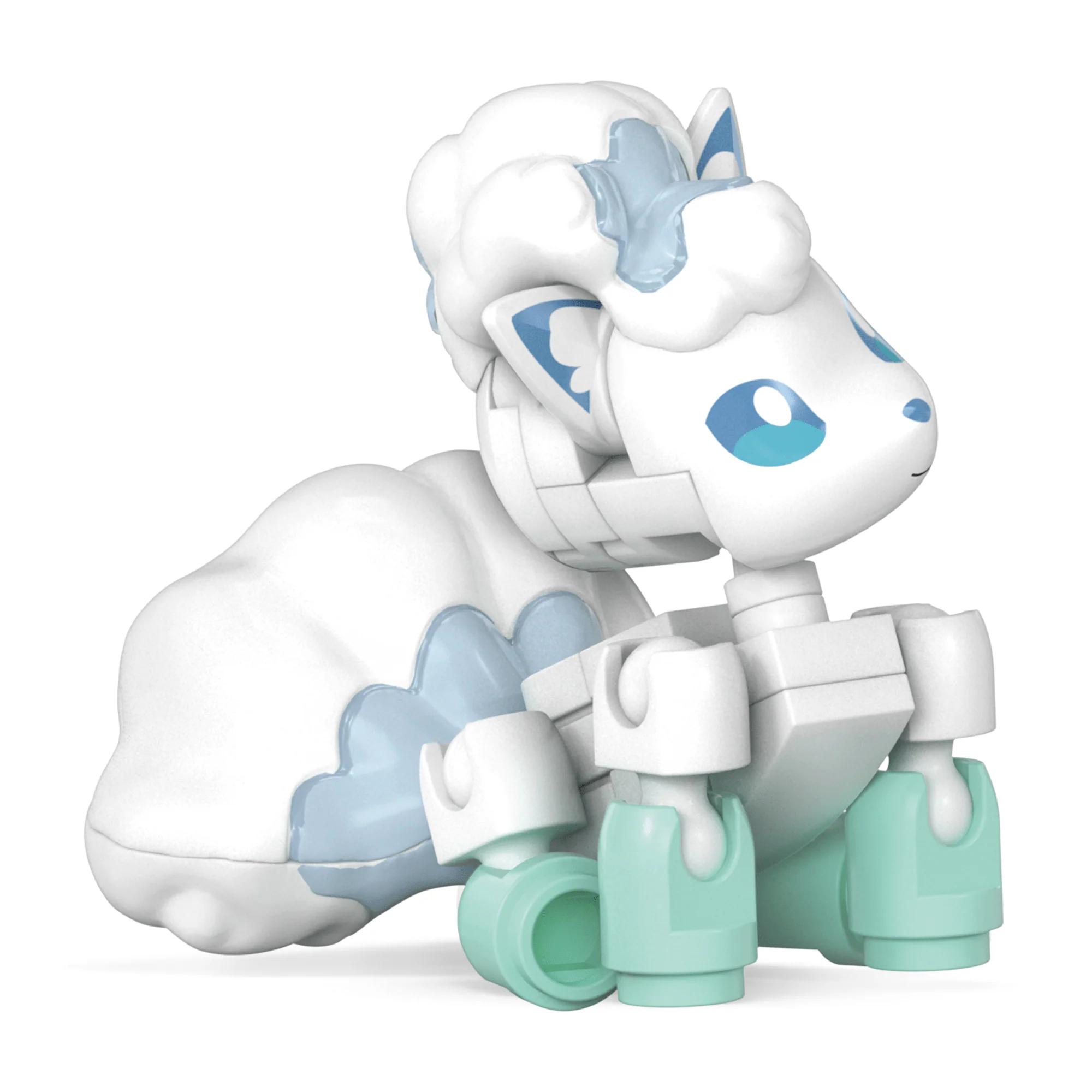 MEGA Pok��mon Alolan Vulpix Building Toy Kit, Poseable Action Figure (28 Pieces) For Kids
