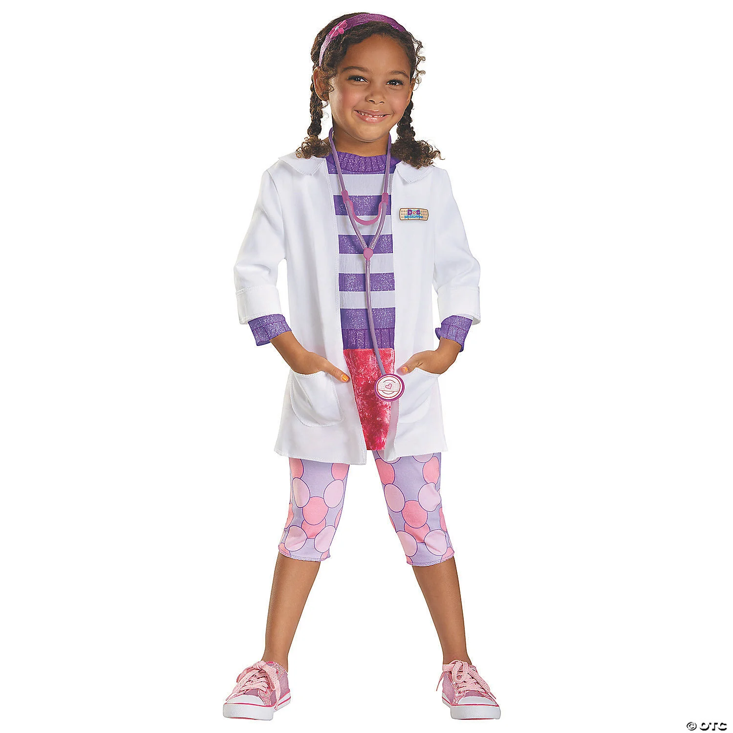 Girl’s Deluxe Doc McStuffins�?Costume - Small