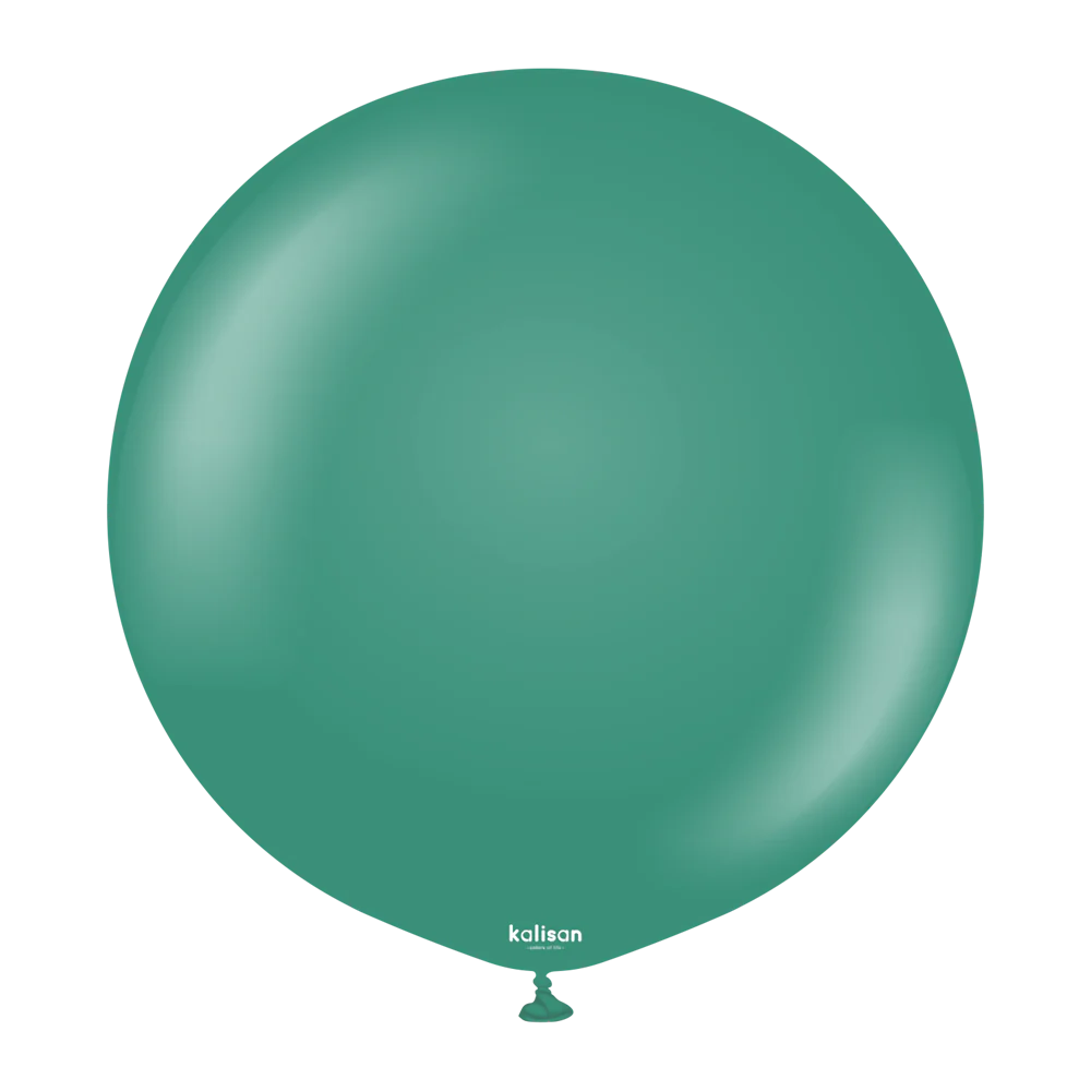 24 inch Kalisan Retro Sage Latex Balloons 2ct