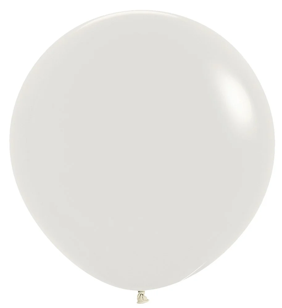 36 inch Sempertex Pastel Dusk Cream Latex Balloons 10ct