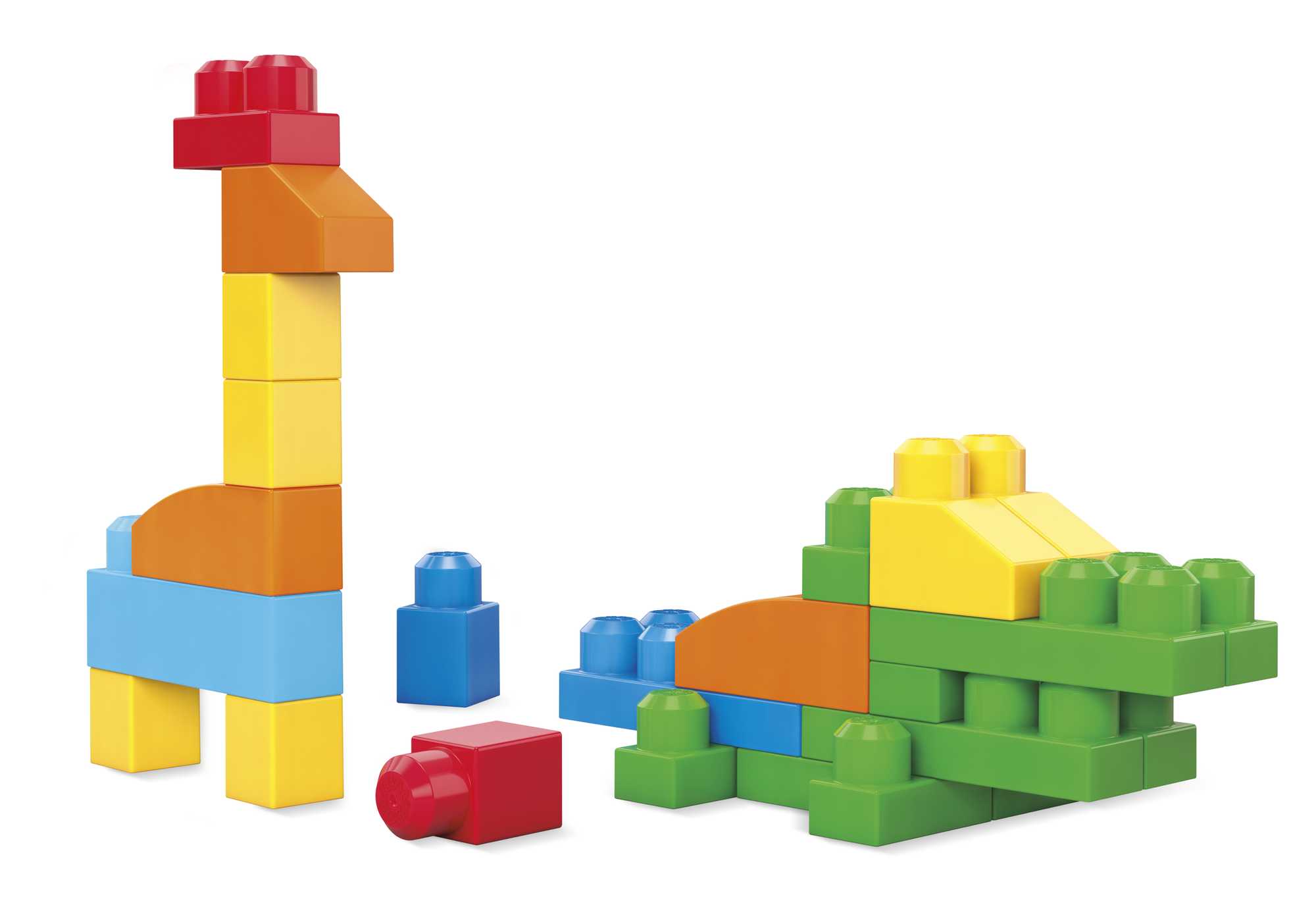 MEGA BLOKS Toy Blocks Deluxe Building Bag With Storage (150 Pieces) For Toddler