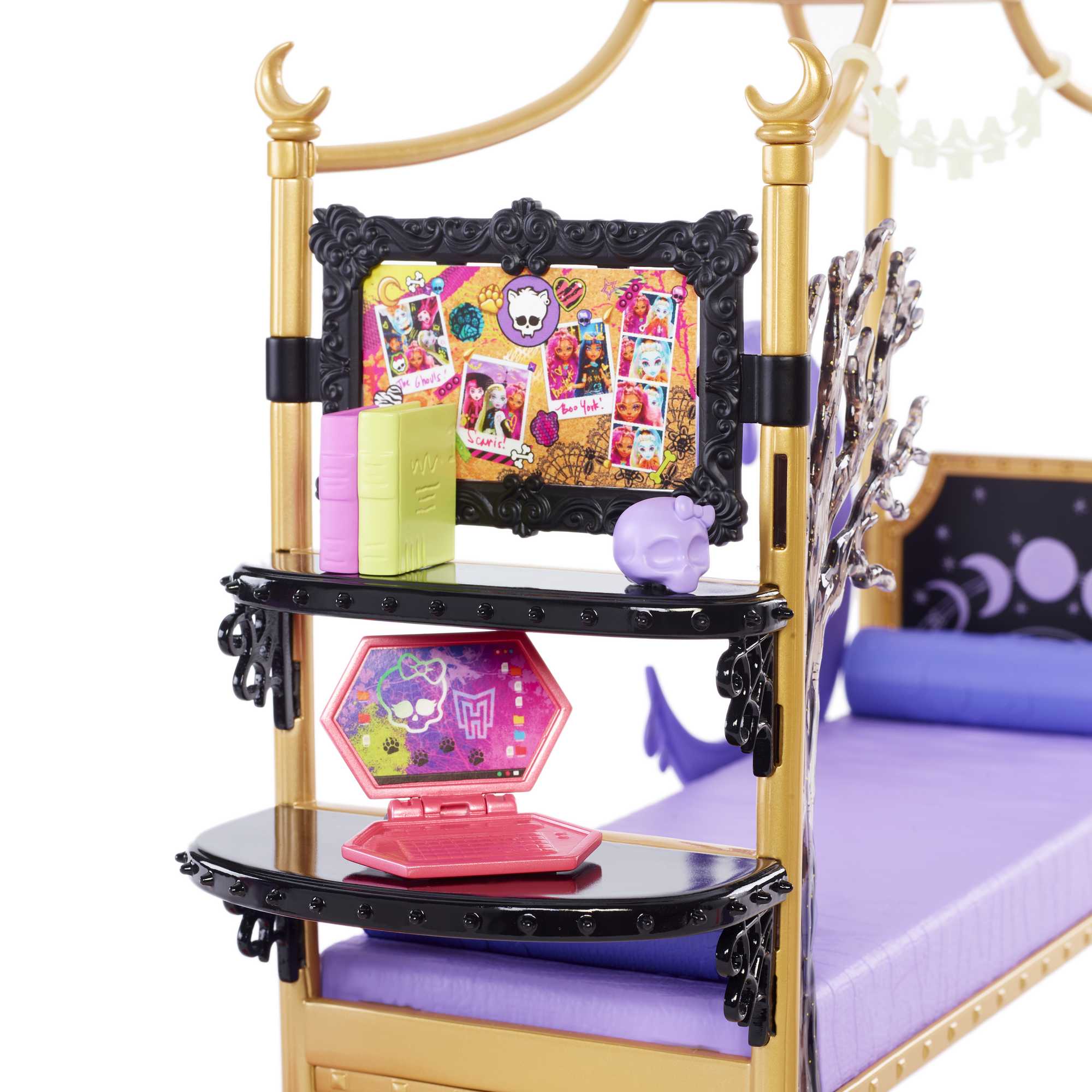 Monster High? Toys, Clawdeen Wolf? Bedroom Playset