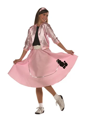 50's Pink Poodle Skirt