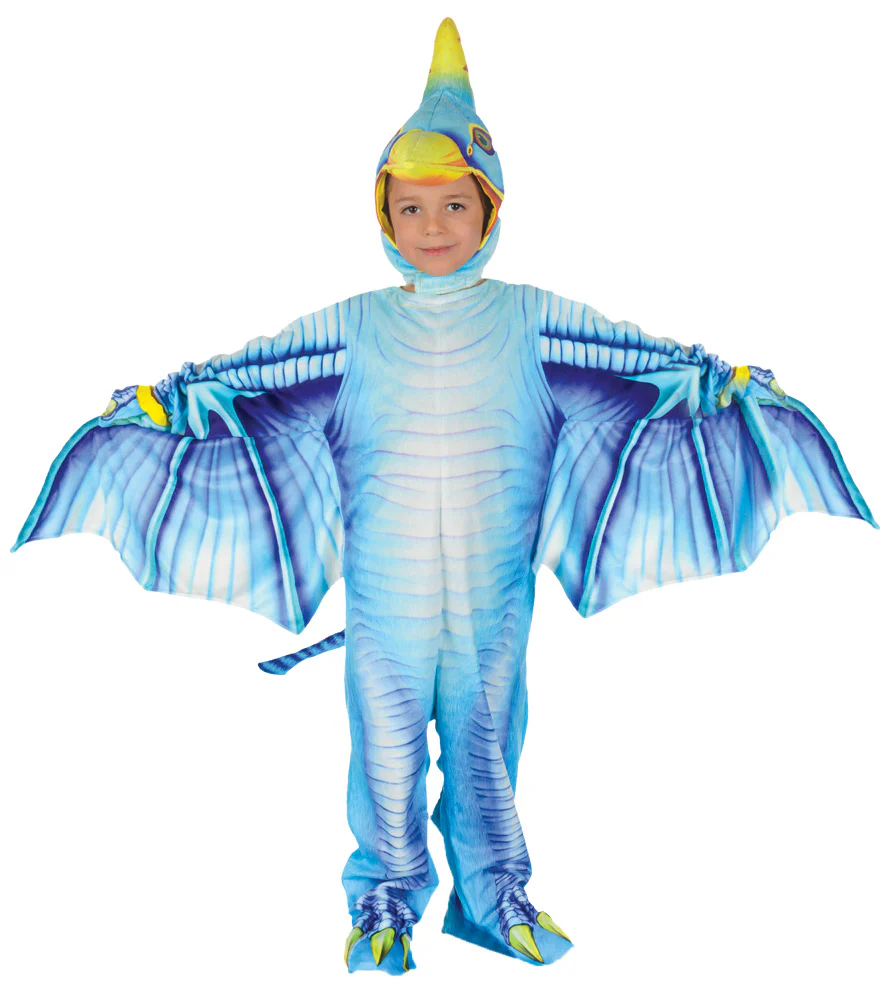 Blue Pterodactyl Dinosaur Costume