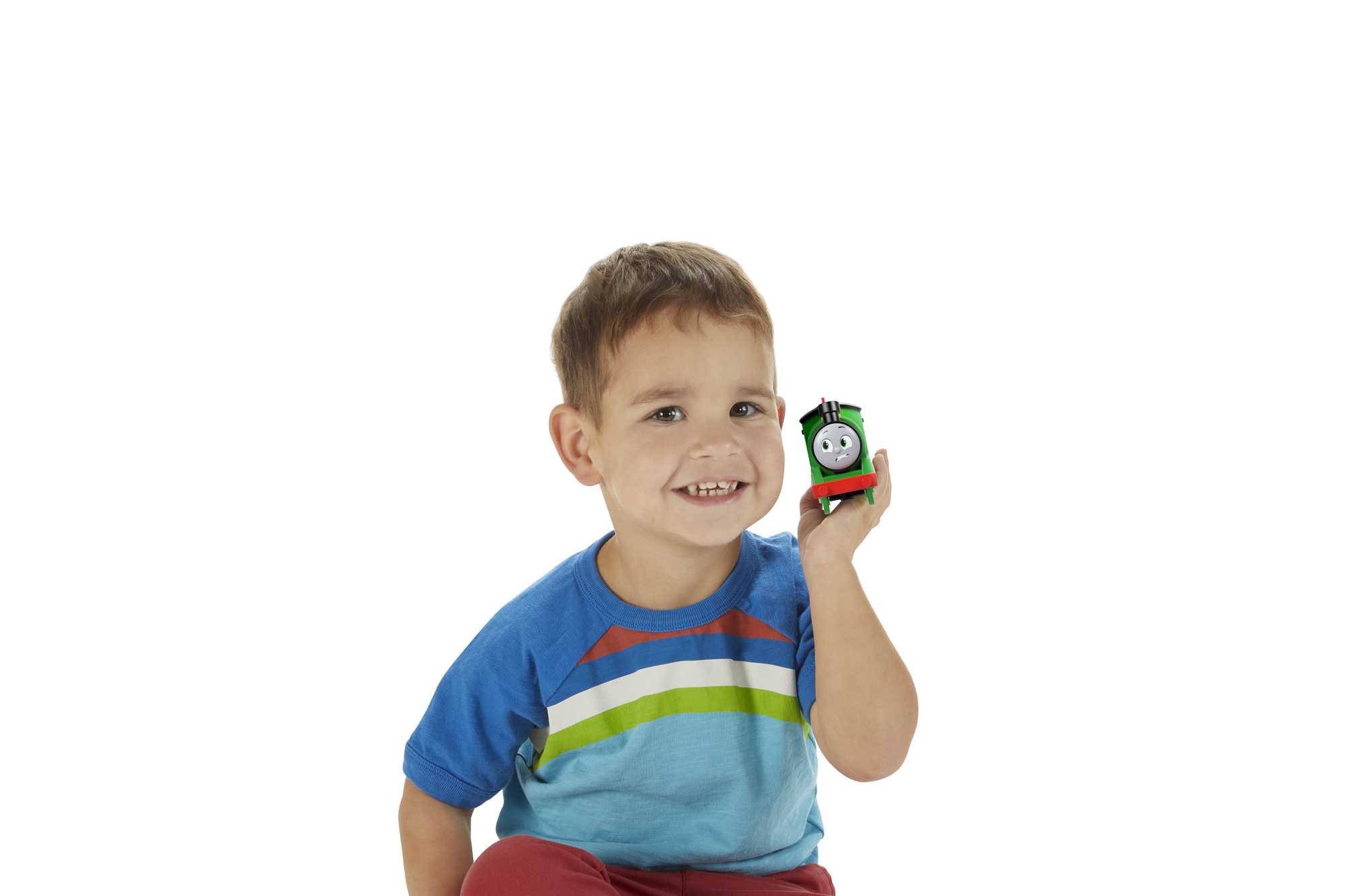 Thomas & Friends Percy's Cargo Run Motorized Toy Train & Track Set For Preschool Kids