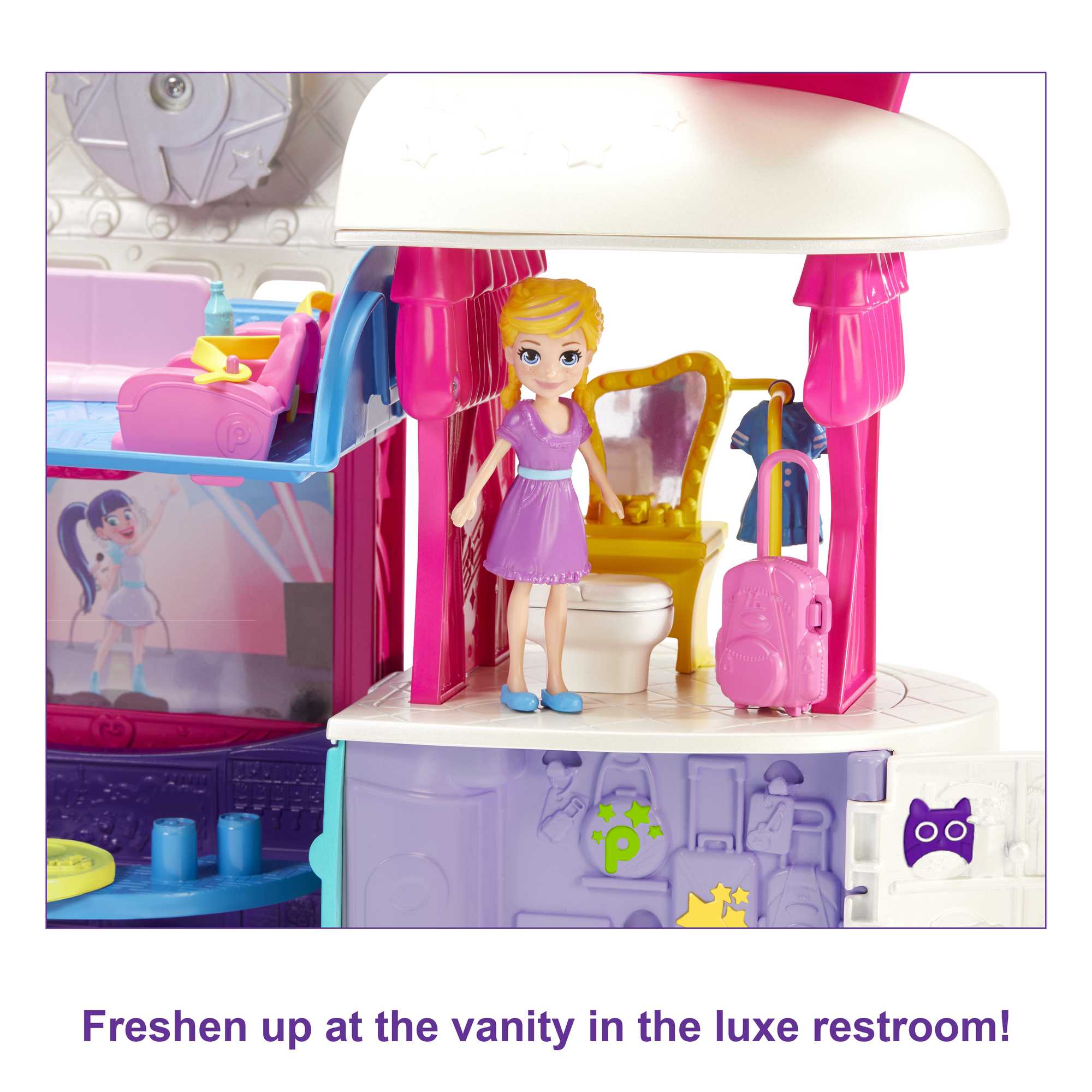 Polly Pocket Flying Fabulous Jet
