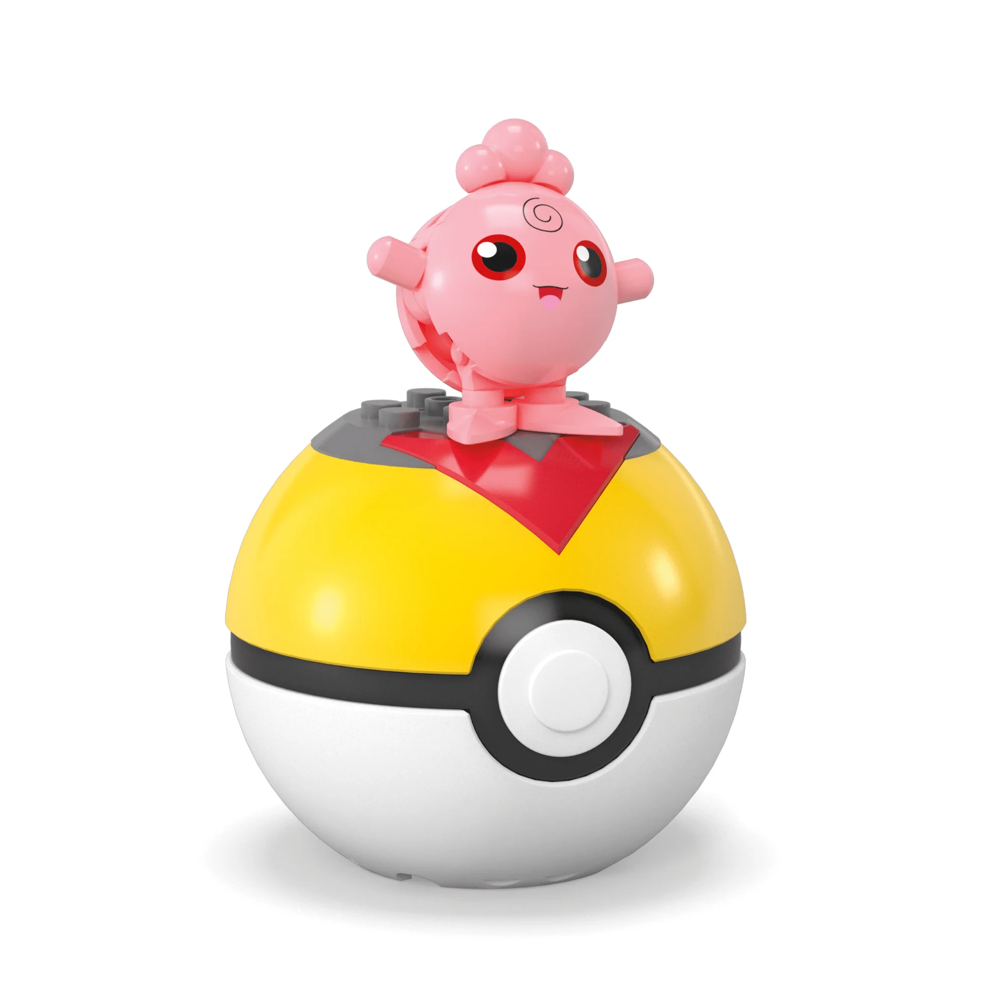 MEGA Pok��mon Igglybuff Building Toy Kit, Poseable Action Figure (18 Pieces) For Kids