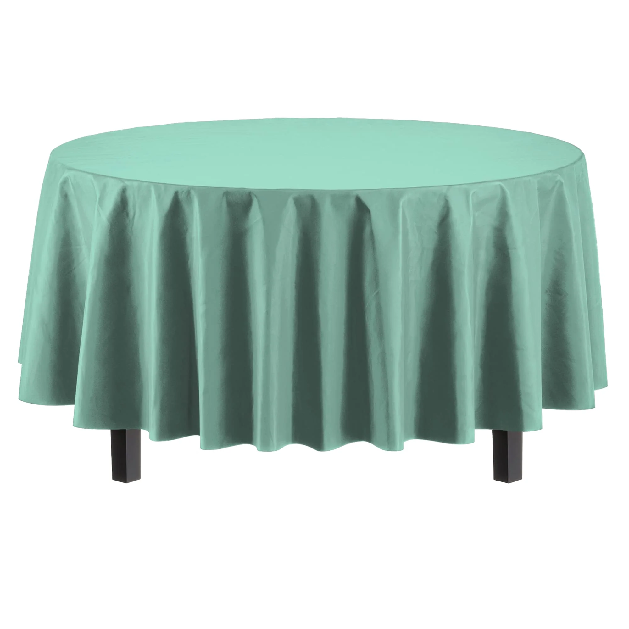 Premium Round Light Mint Table Cover