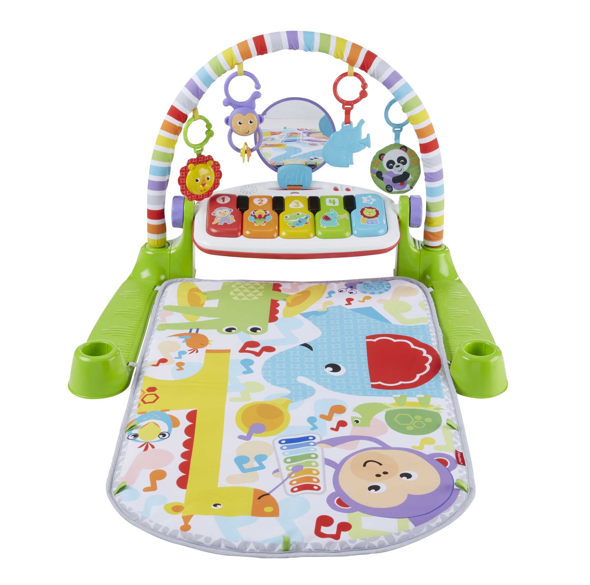 Fisher-Price Deluxe Kick & Play Piano Gym - French Version