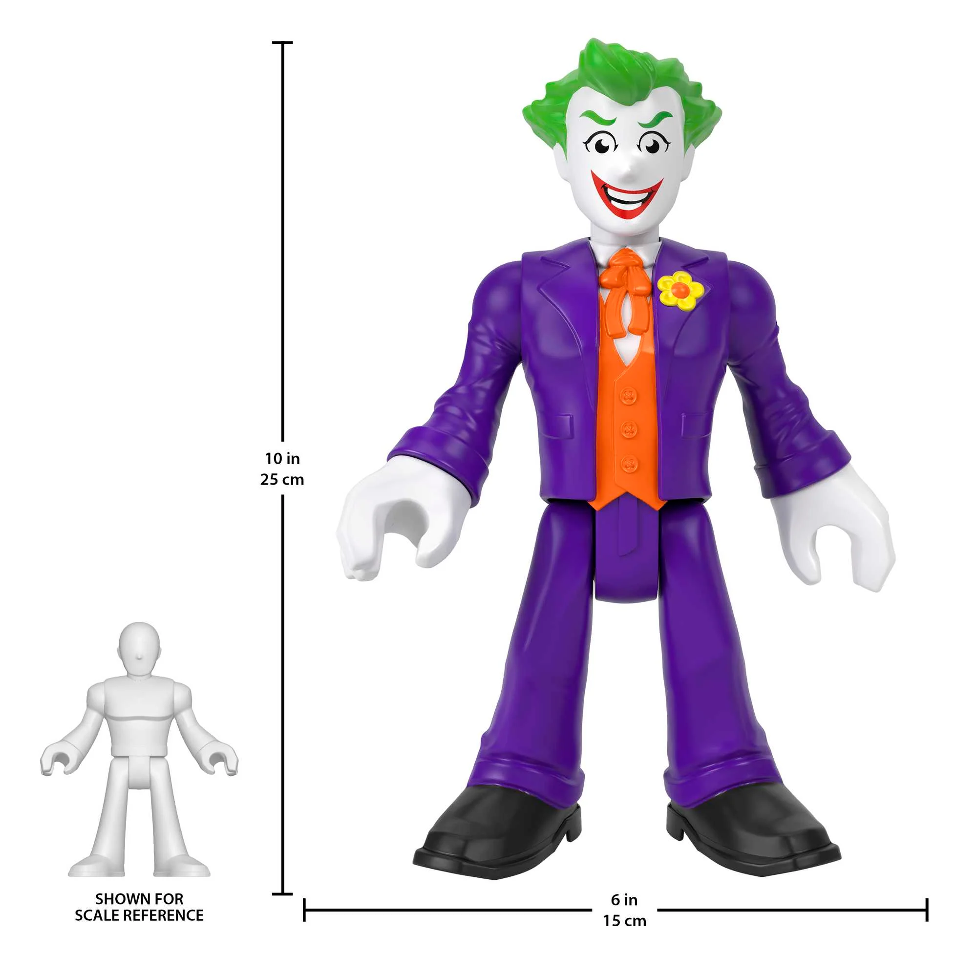 Imaginext DC Super Friends the Joker XL 10-Inch Poseable Figure For Preschool Kids