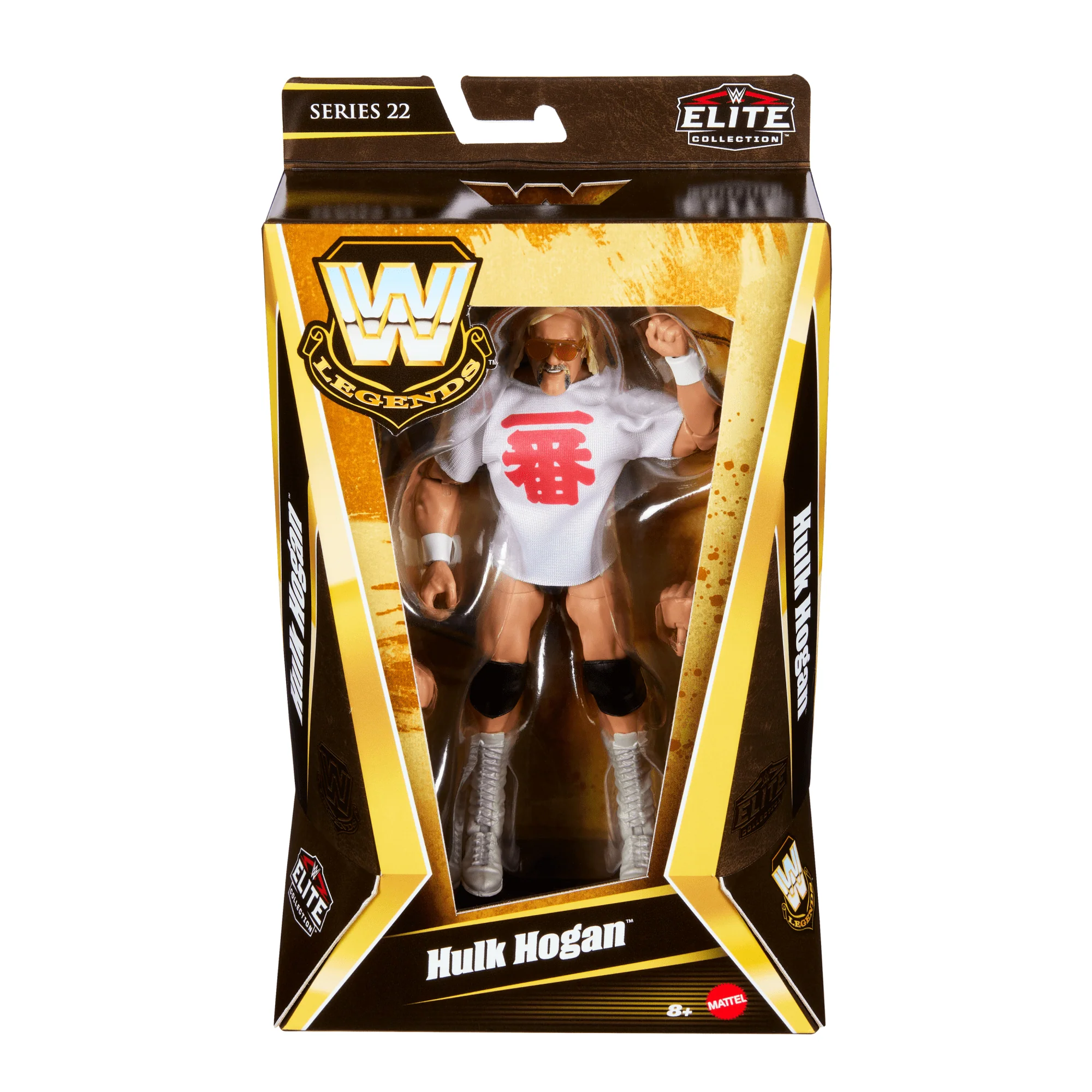 WWE Elite Collection Hulk Hogan Legends Action Figure With Accessory