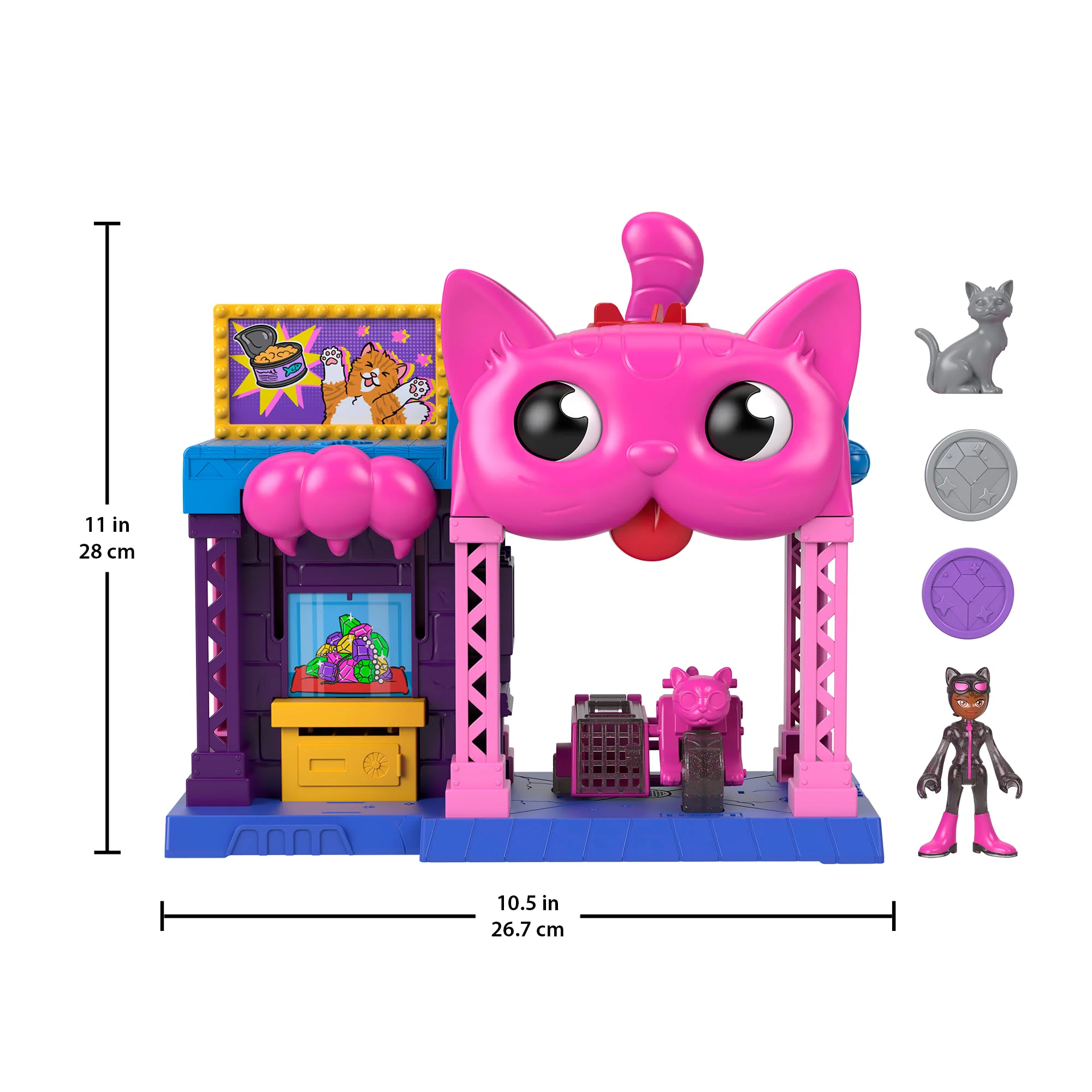 Imaginext DC Super Friends Catwoman Playhouse Playset With Figure & Accessories For Kids