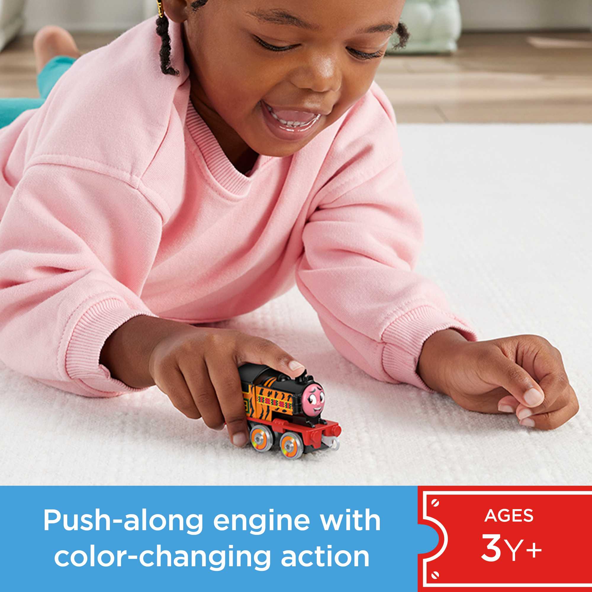 Thomas & Friends Nia Toy Train, Color Changers, Push Along Diecast Engine For Preschool Kids 3+