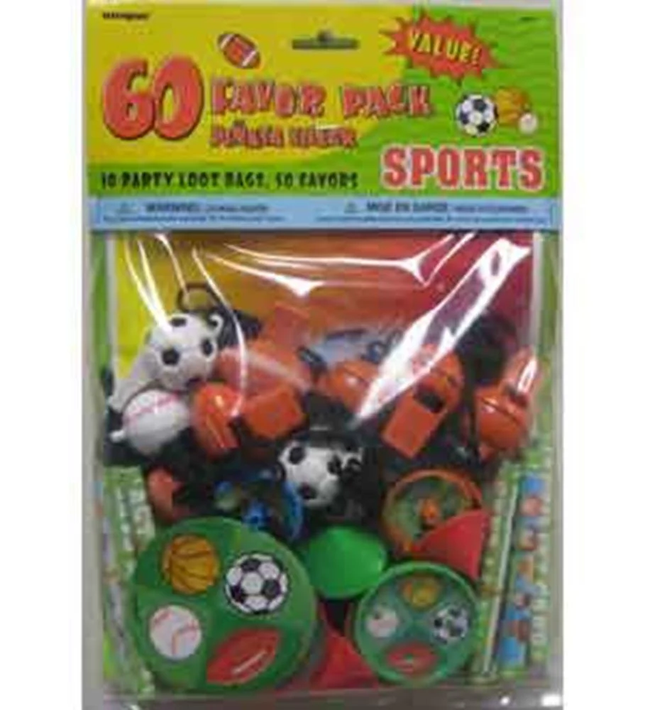 Sports Theme Pack 60ct