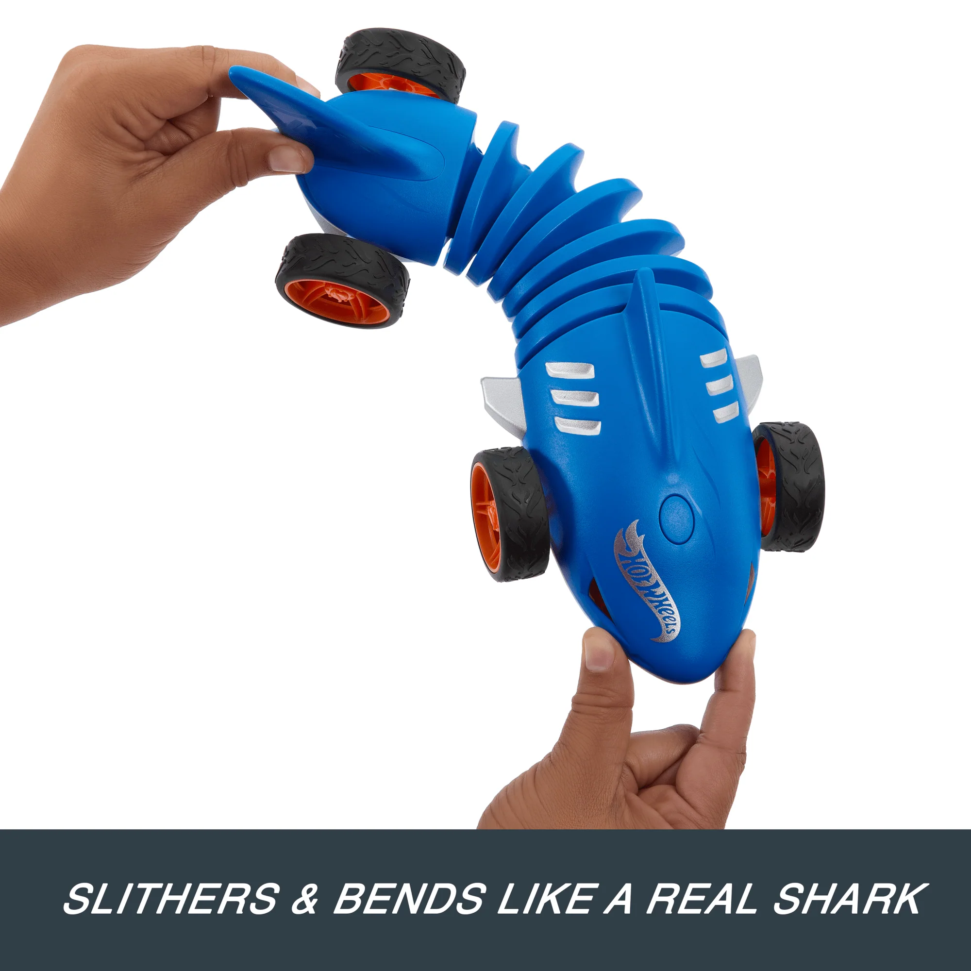 Hot Wheels RC 1:15 Scale Shark Speeder, Battery-Powered Remote-Control Vehicle