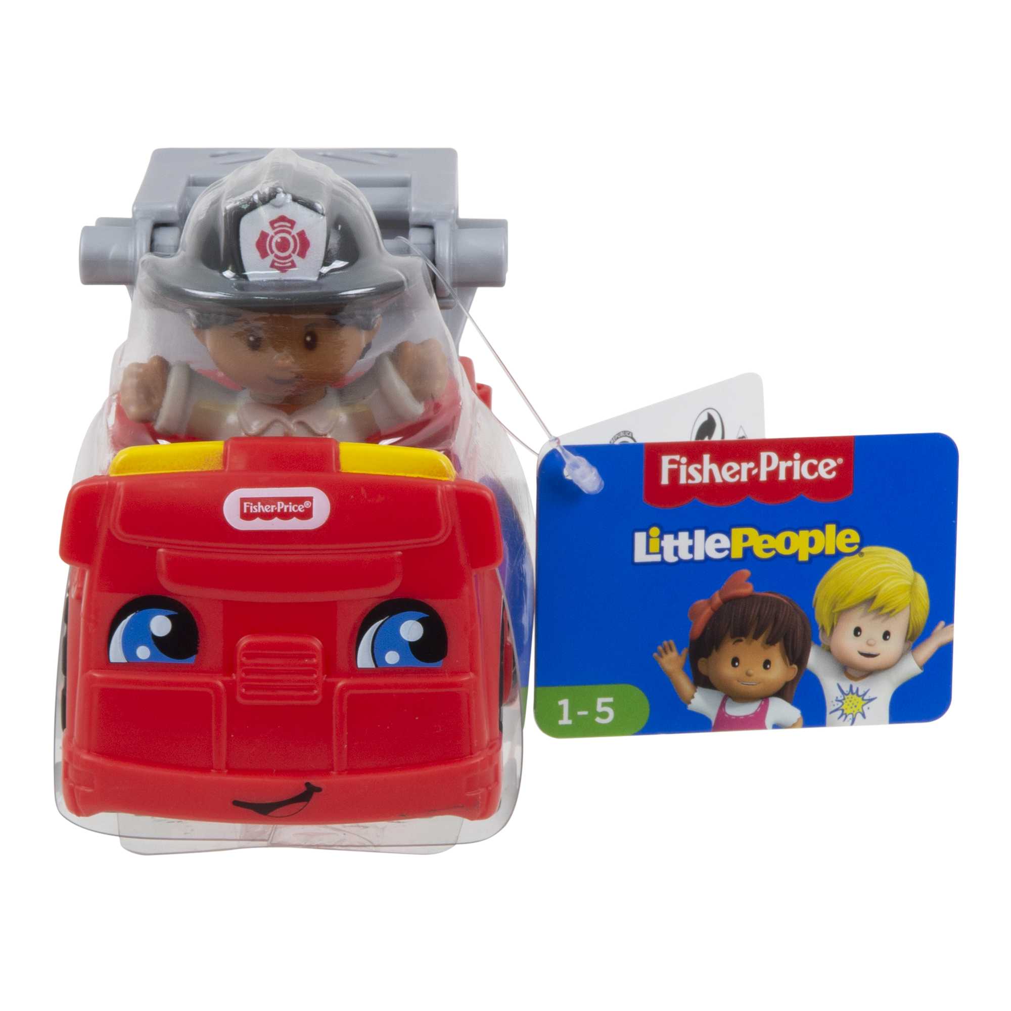 Fisher-Price Little People To the Rescue Fire Truck & Firefighter Figure For Toddlers