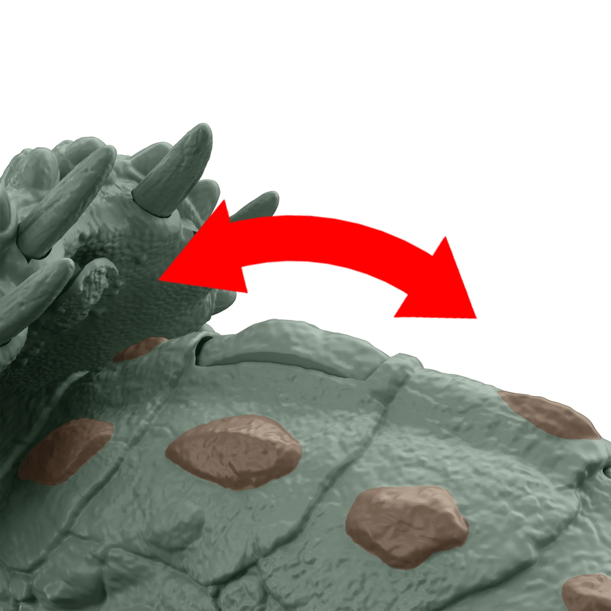 Jurassic World Gigantic Trackers Triceratops Dinosaur Action Figure Toy, Large Species