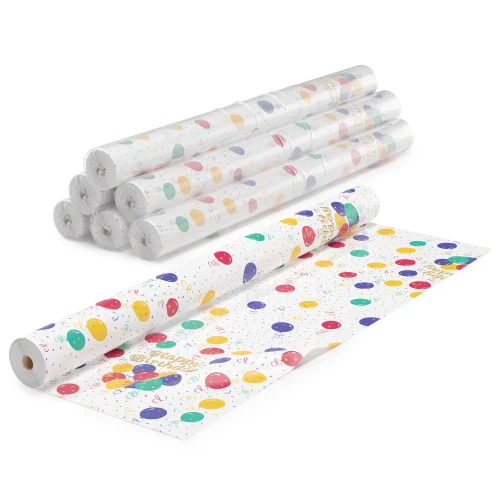 40 In. x 300 Ft. Premium Balloon Print Table Roll