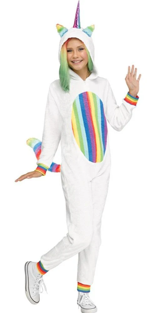 Rainbow Unicorn Child Costume