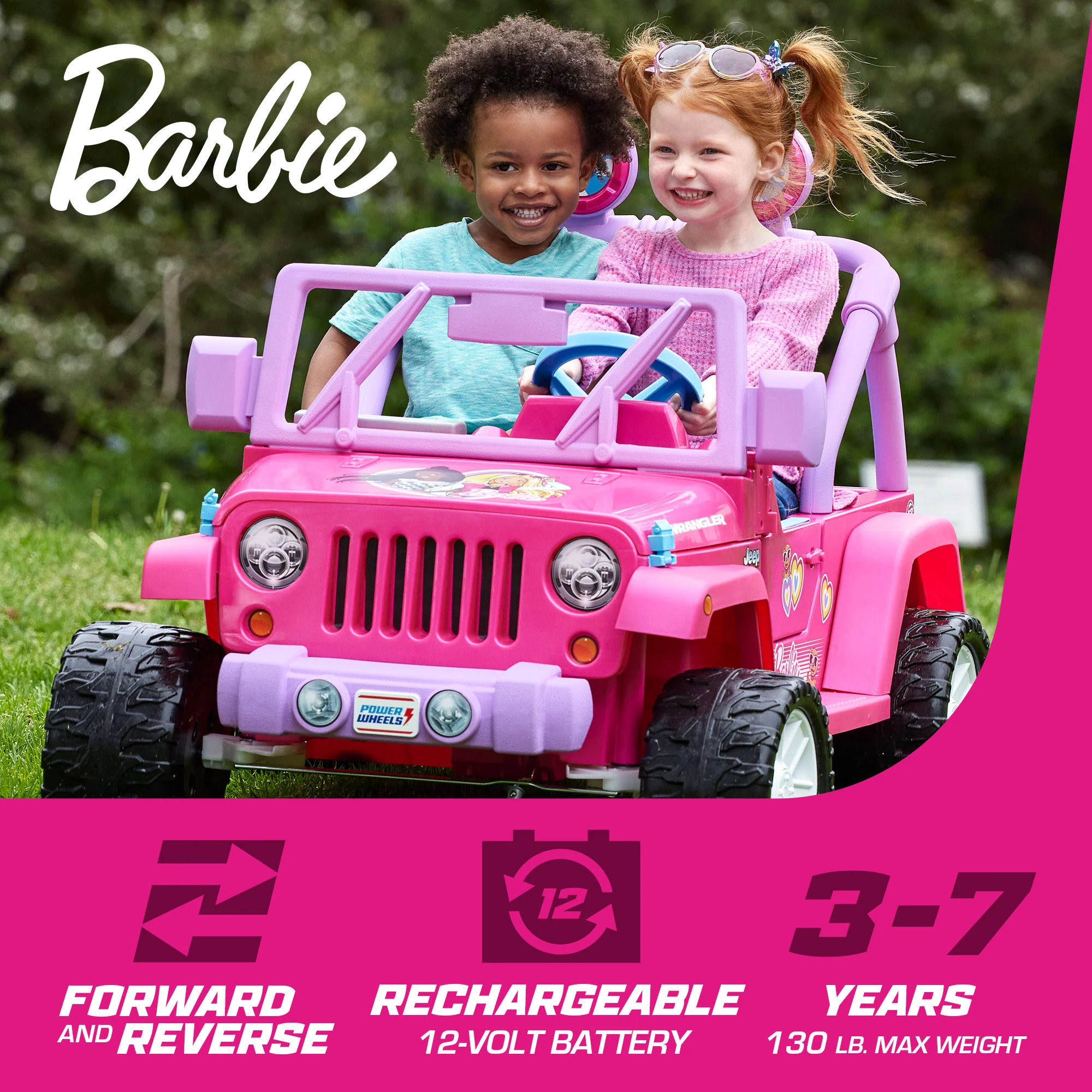 Power Wheels Barbie Jeep Wrangler