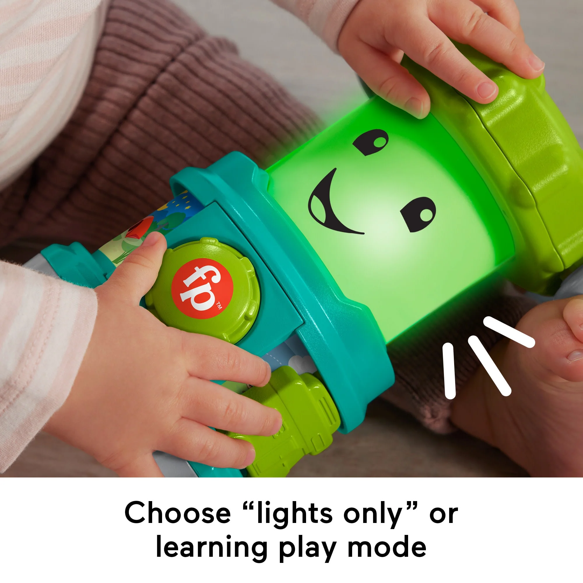 Fisher-Price Laugh & Learn Camping Fun Lantern Baby & Toddler Learning Toy With Lights & Music