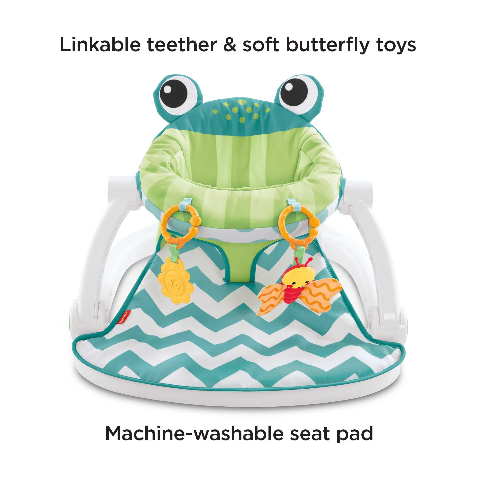 Fisher-Price Sit-Me-Up Floor Seat - Citrus Fashion