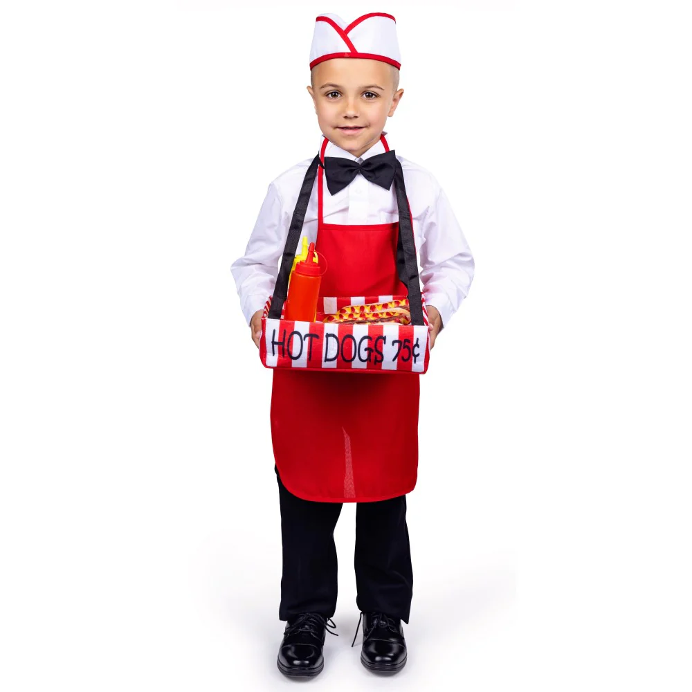 Hot Dog Vendor Costume