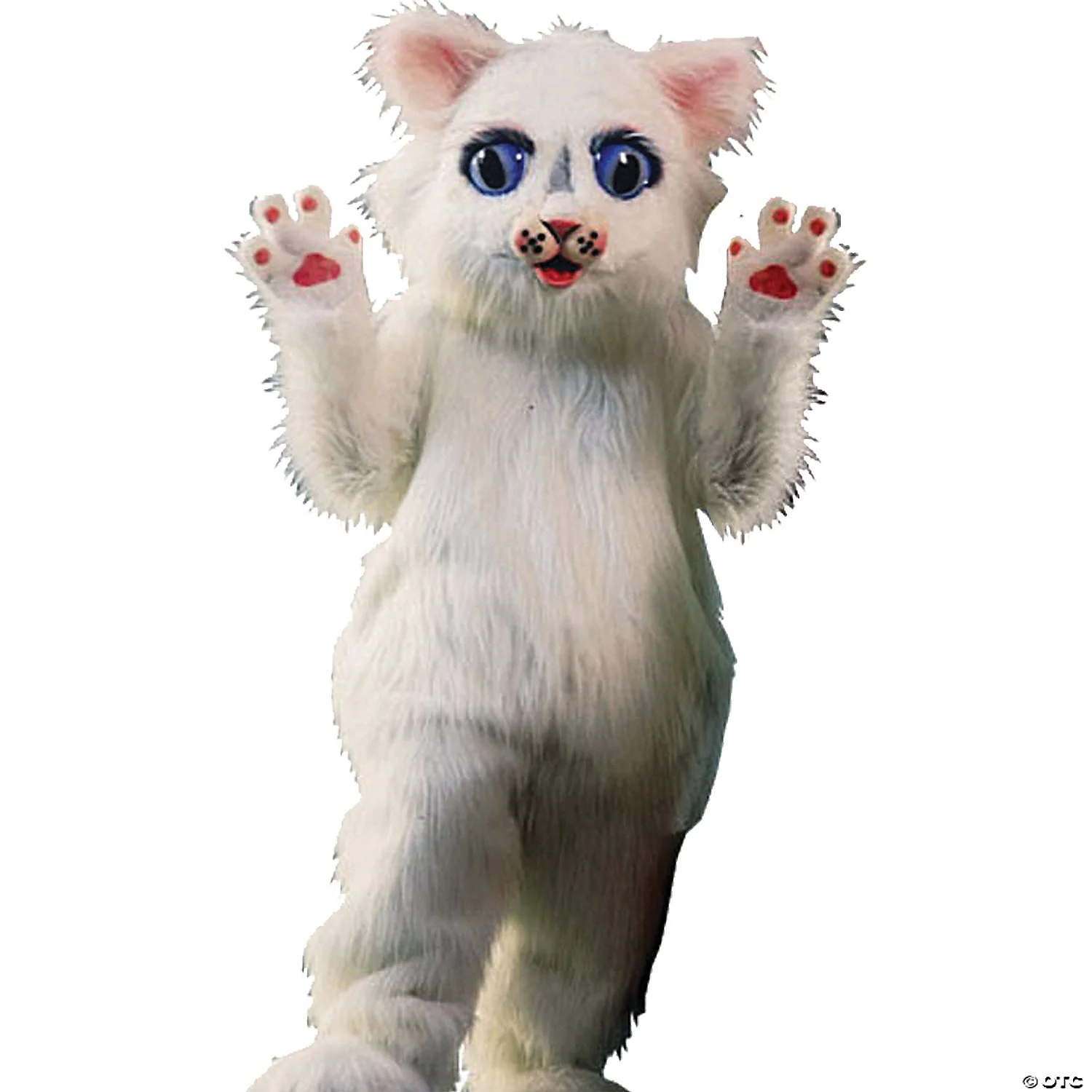 Snow Ball Kitty: Adult Mascot Costume ????