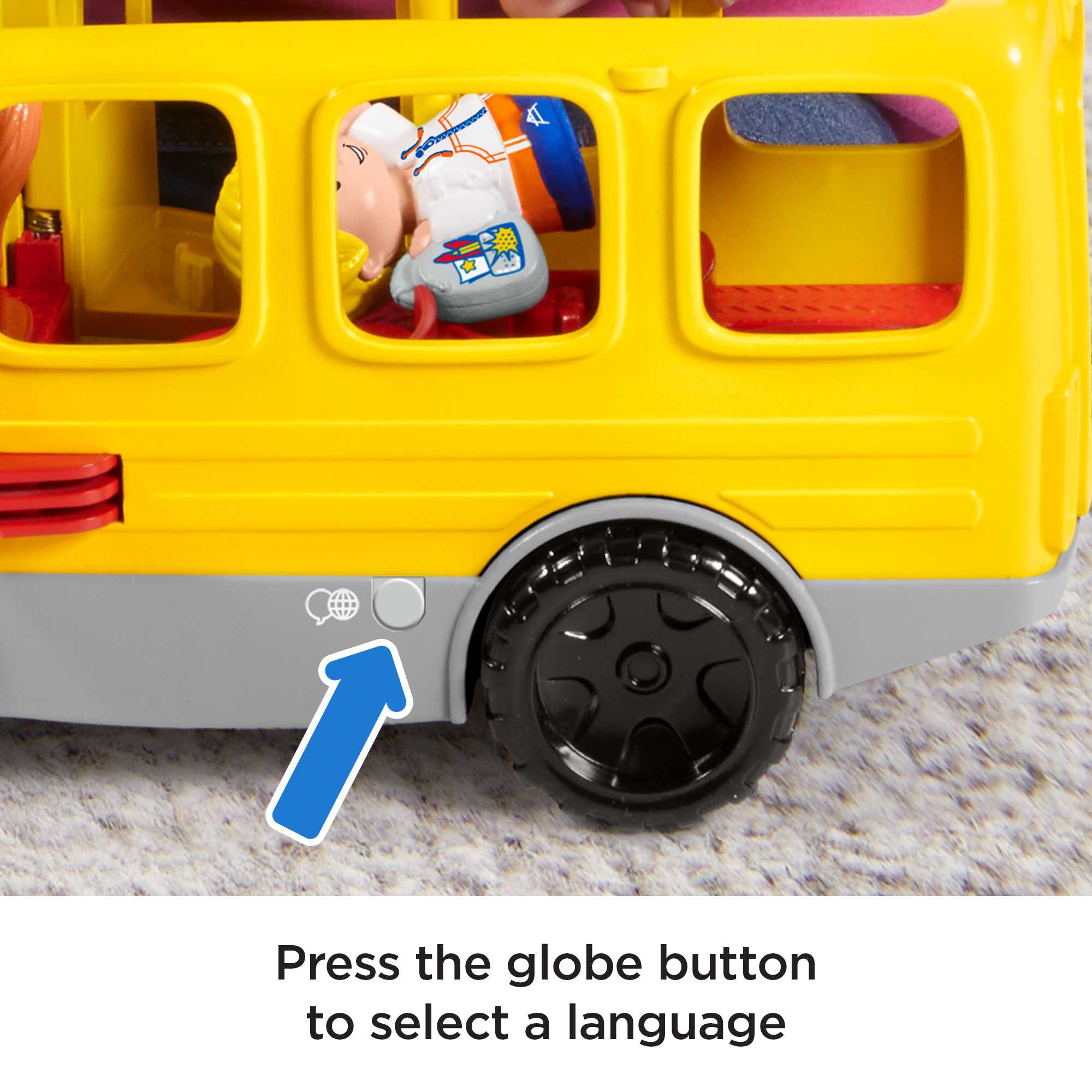 Fisher-Price Little People Sit With Me School Bus - English & French Version
