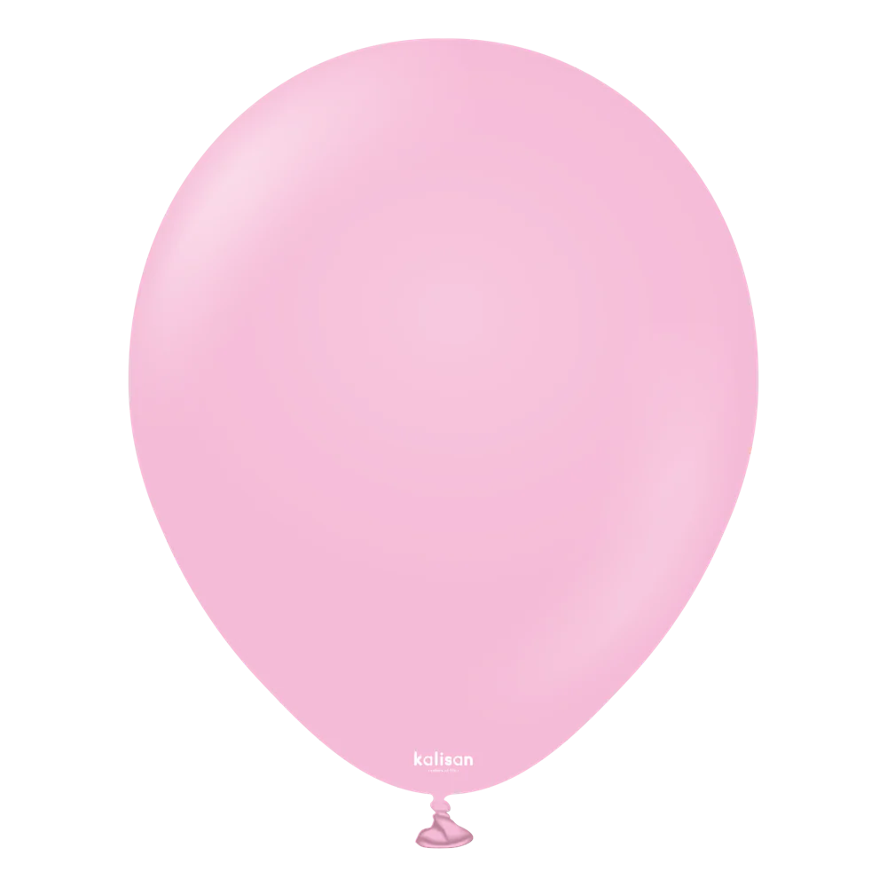 12 inch Kalisan Standard Candy Pink Latex Balloons 100ct