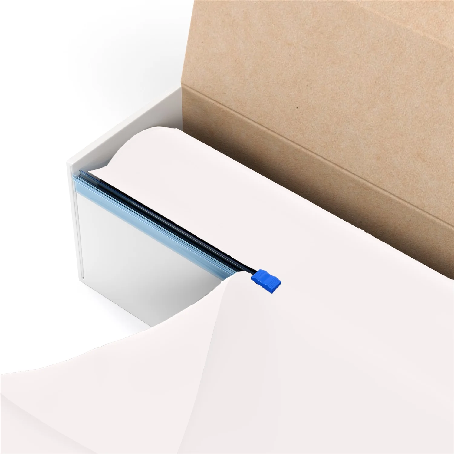 14 In. x 200 Ft. Cut To Size White Table Runner