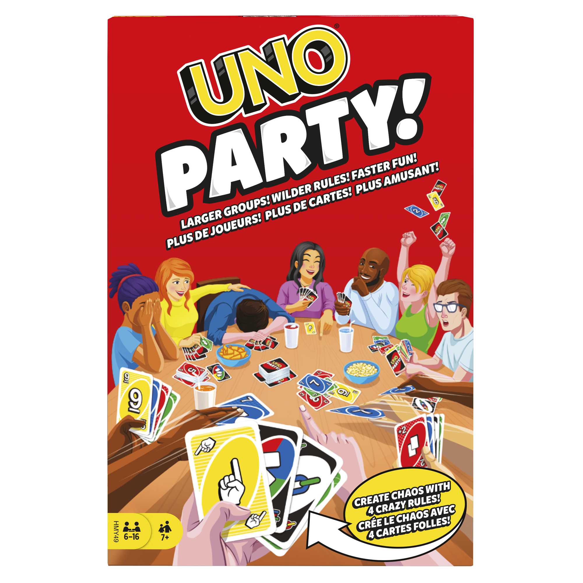 UNO Party Family Card Game For Kids And Adults